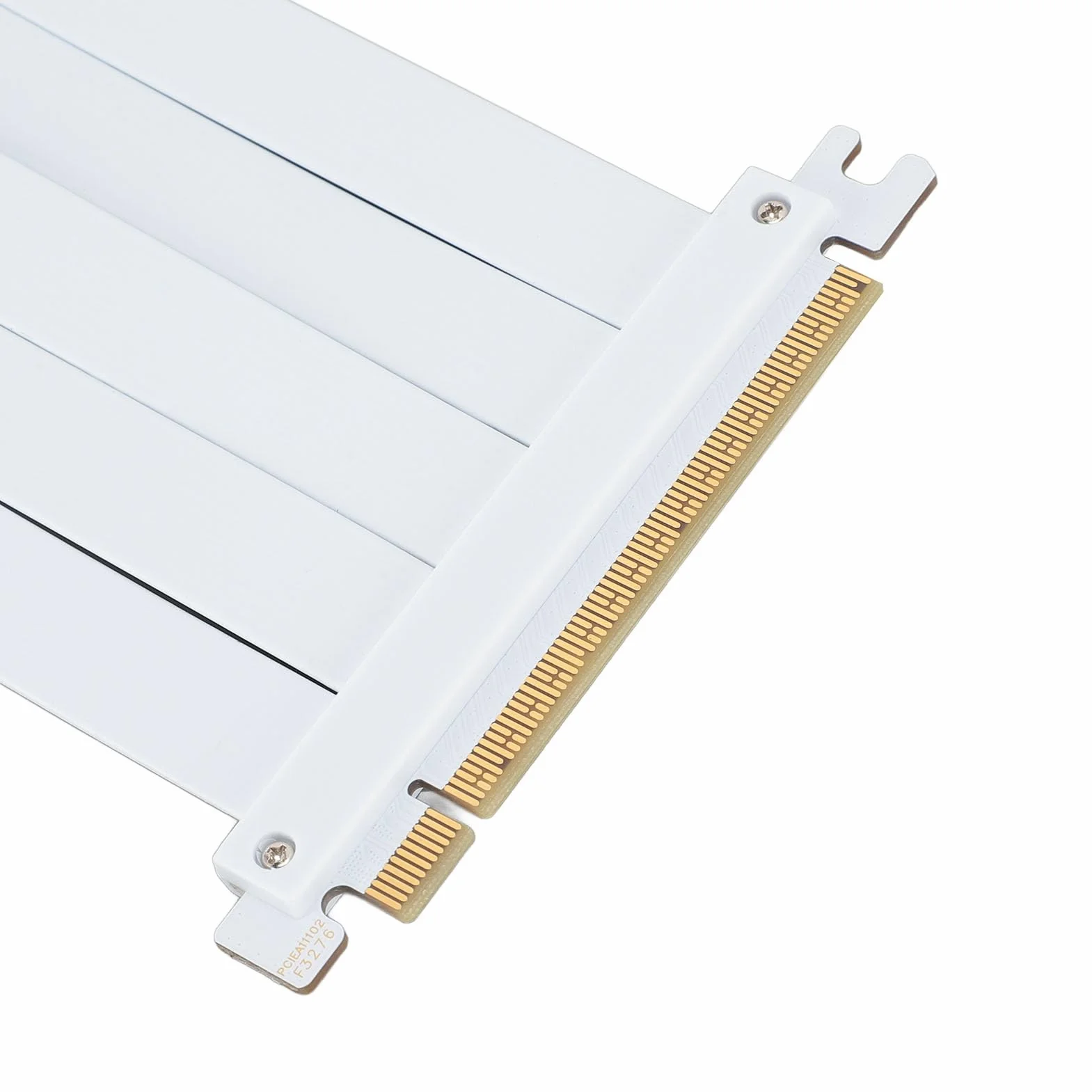Kabel GPU Riser, kabel PCIE 5.0 Riser kompatybilny z 4.0 3.0 2.0 1.0 PCIE 5.0 X16 Riser Kabel PCB 128 GBPS Szybki elastyczny przedłużacz GPU Adapter kablowy Riser (20 cm)