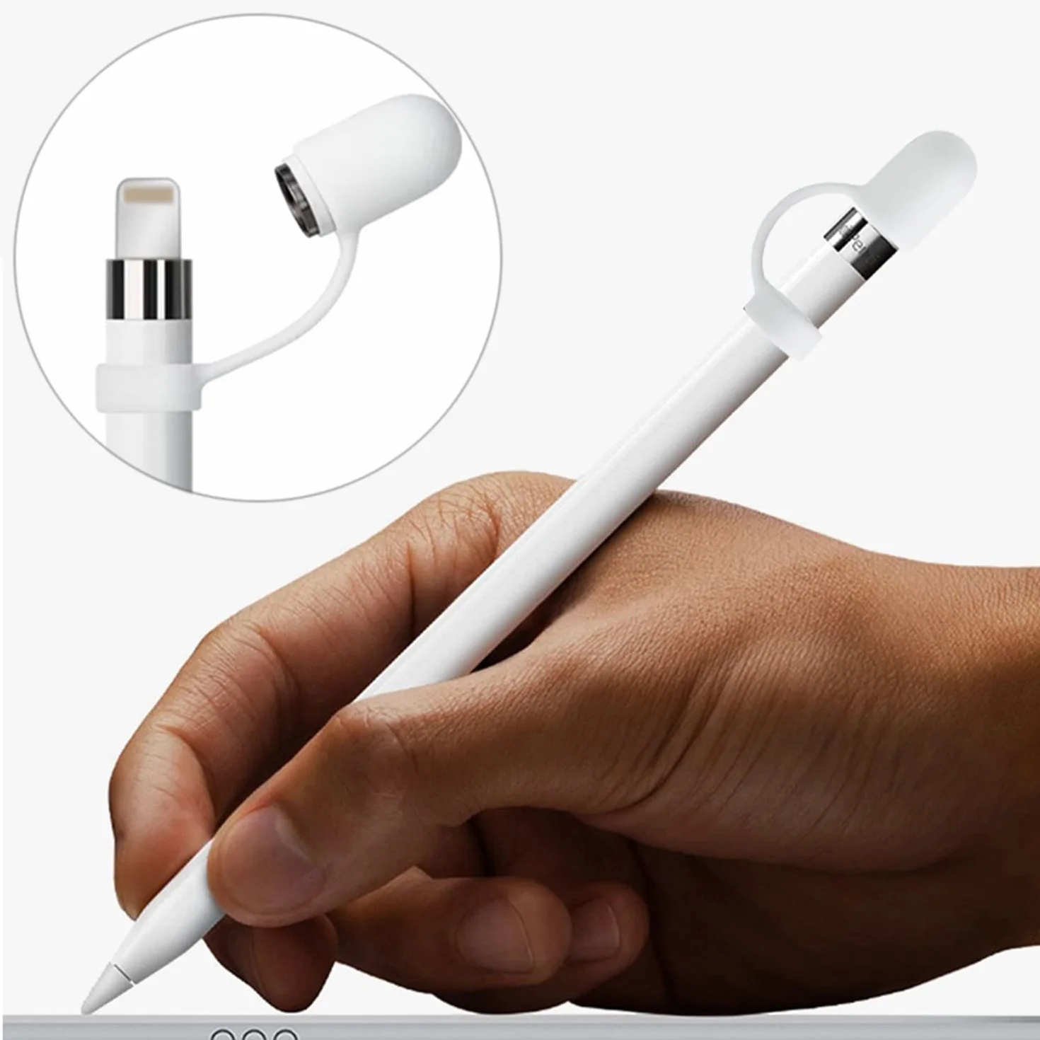 Magnetyczna nasadka do Apple Pencil, kompatybilna z Apple Pencil pierwszej generacji
