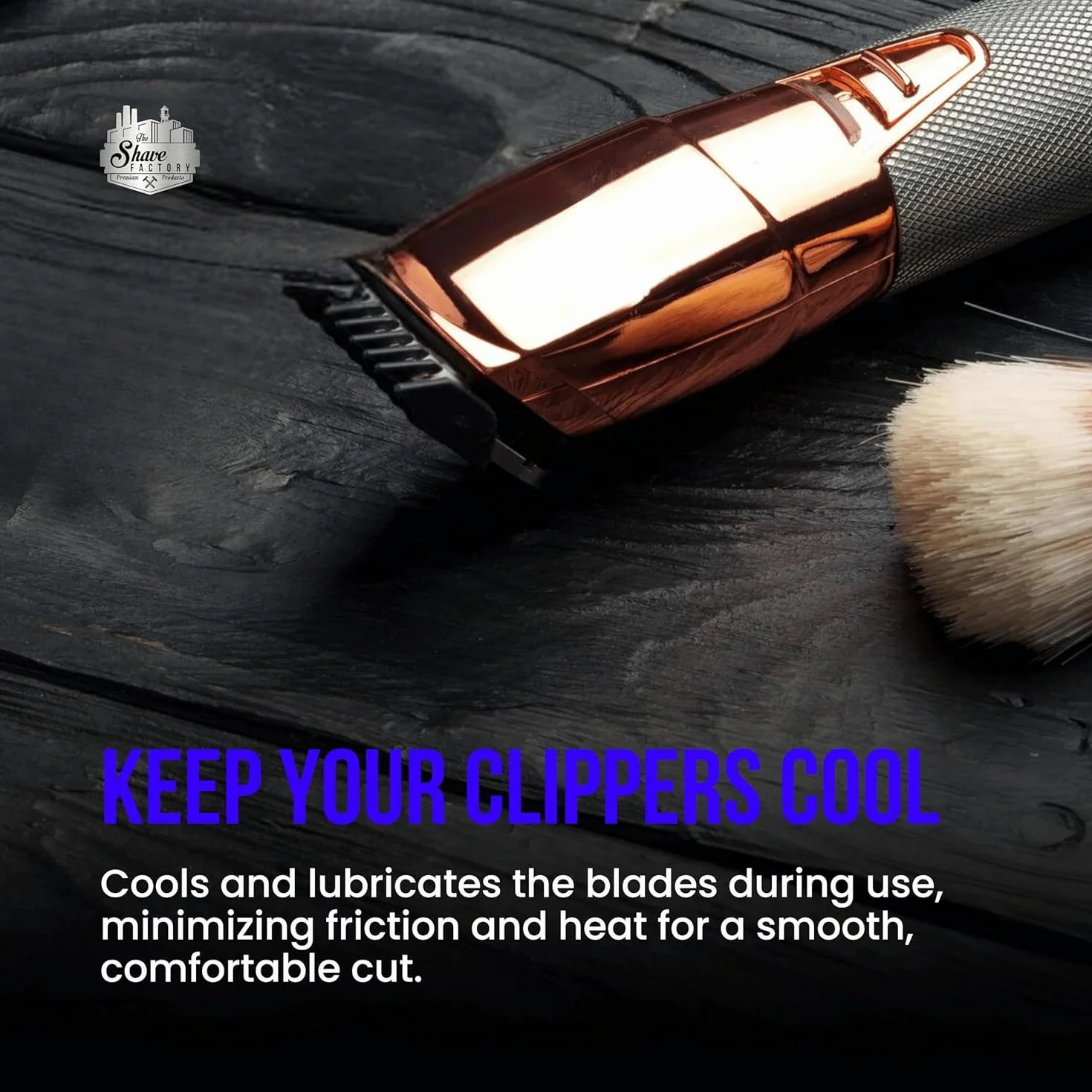 The Shave Factory - Clippercare Spray 6in1 - Spray do maszynek 6w1 500ml