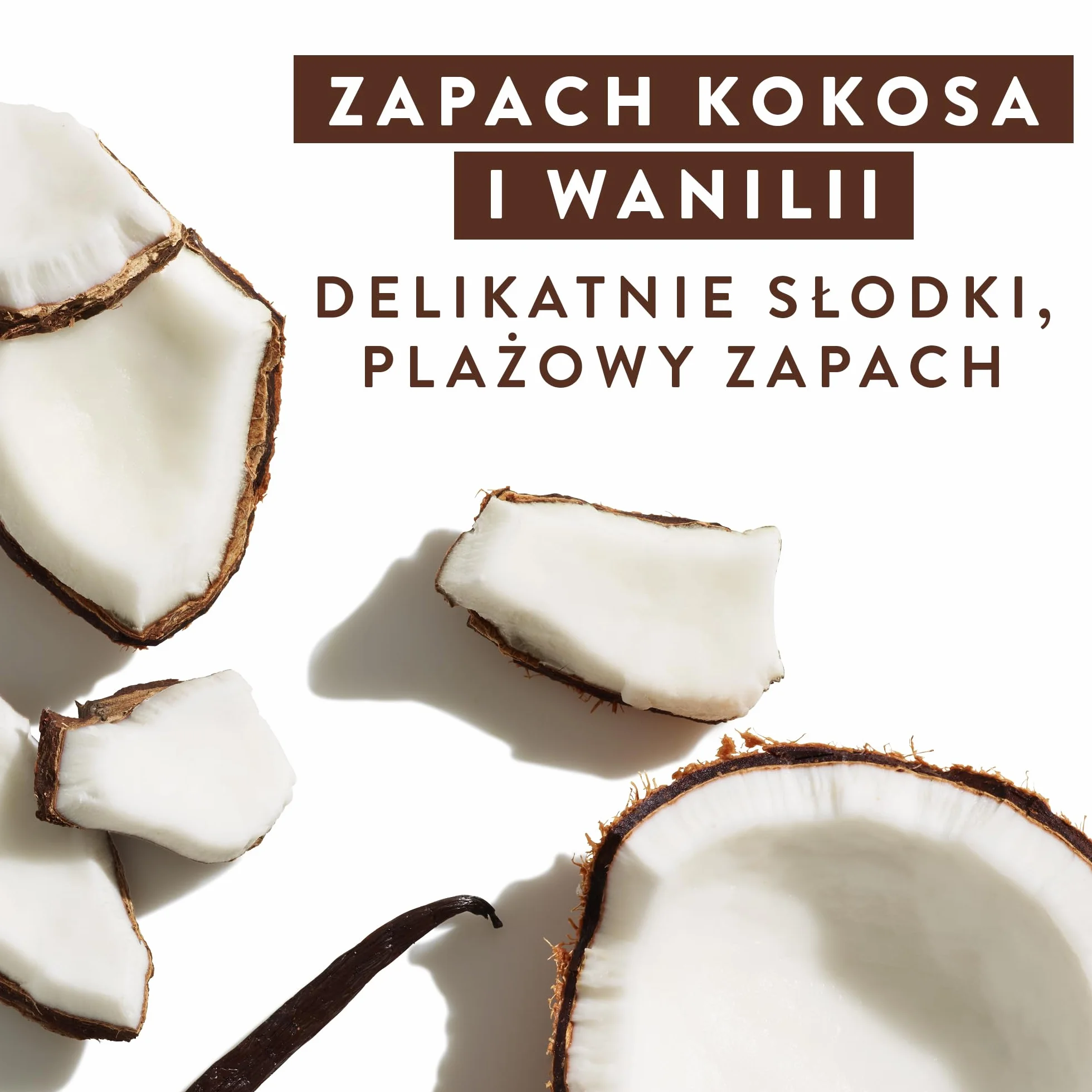 Native szampon dla mężczyzn i kobiet - bez silikonu i sztucznych substancji zapachowych - zapach kokosa i wanilii - szampon nawilżający - nadaje suchym włosom miękkości i zdrowego połysku (487ml)