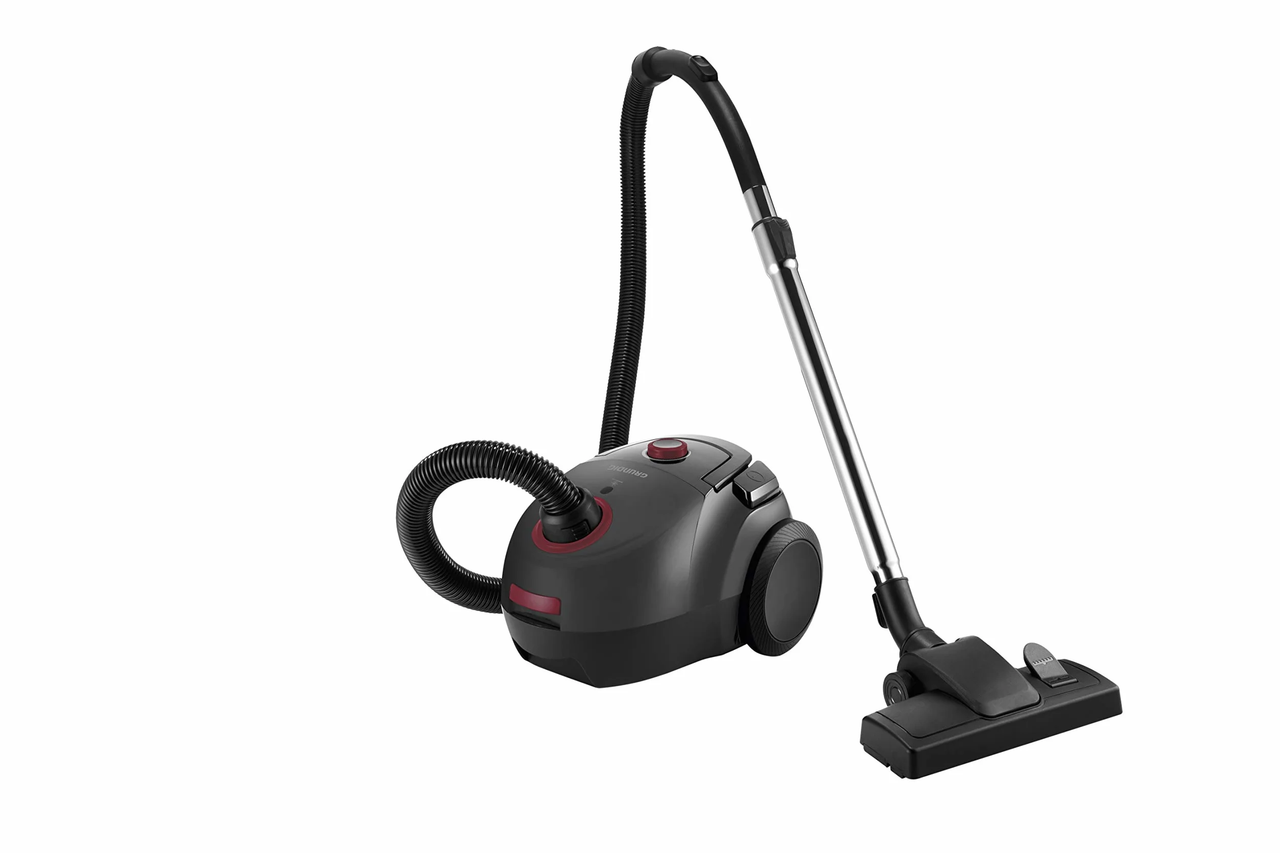 Grundig Odkurzacz Cylindryczny 800W 230V Czarny Czerwony