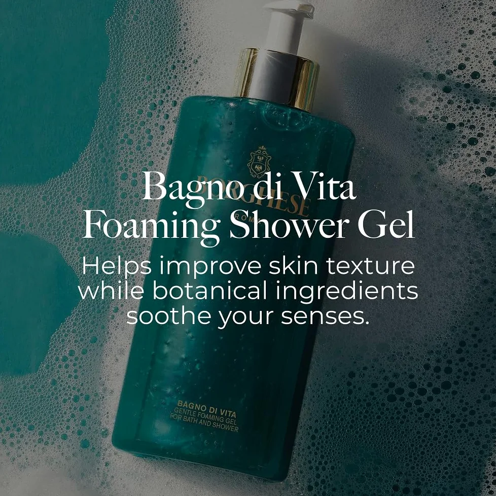 Borghese Bagno di Vita piankowy żel pod prysznic - środek do mycia ciała - 15 FL Oz