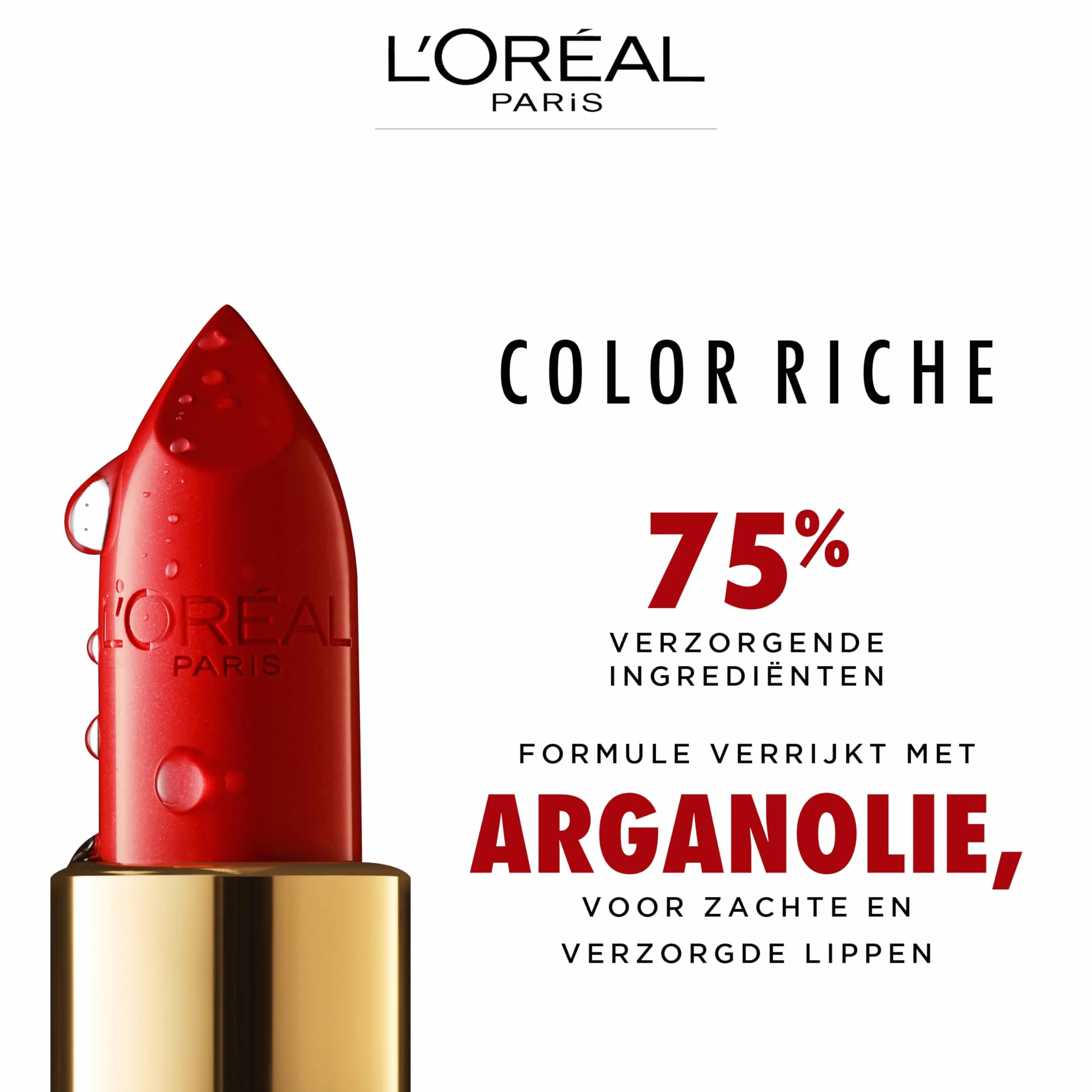 L'Oréal Paris Color Riche Satine Szminka, pomadka do ust, nawilżone, gładkie i idealnie aksamitne usta, 226 Rose Glace, 4,8 g