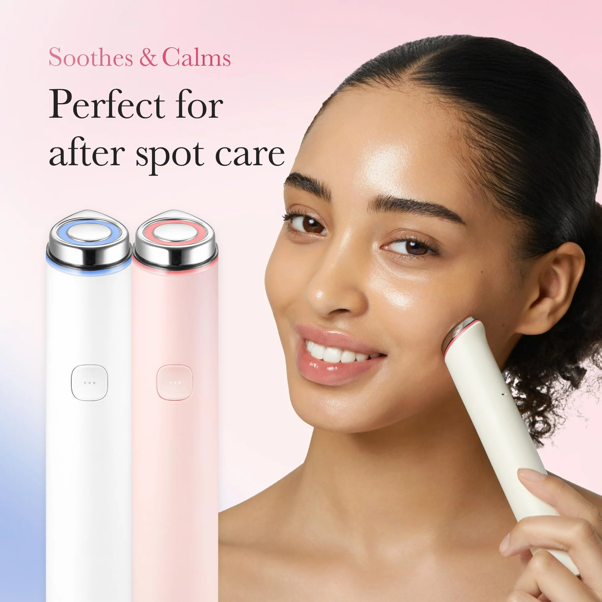 Medicube Booster Pro Mini White | domowe narzędzie do pielęgnacji twarzy - Glow Booster do szklanej skóry, stymulujące wchłanianie pielęgnacji skóry, koreańska pielęgnacja skóry