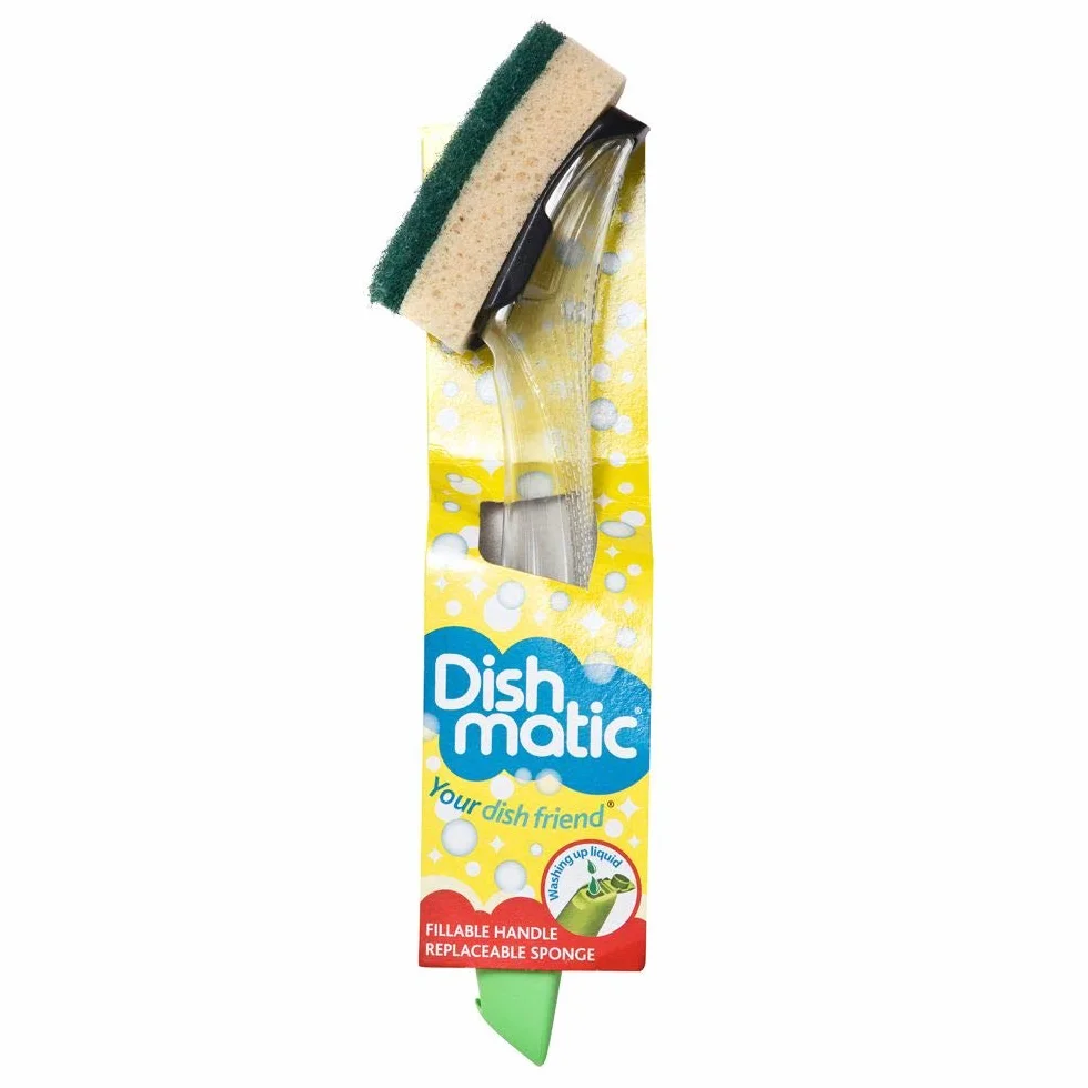 Szczotka do mycia naczyń Dishmatic Caraselle z wytrzymałą gąbką