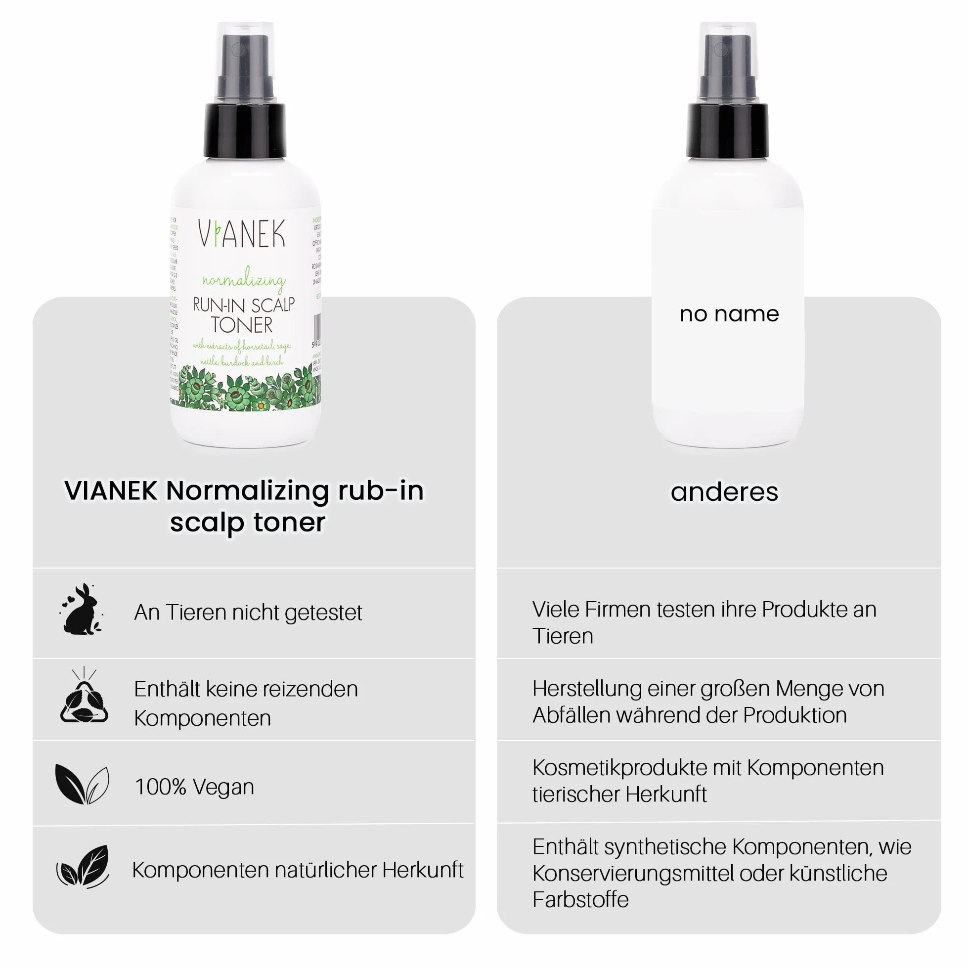 Vianek Normalizing Toner do Włosów, 150 ml