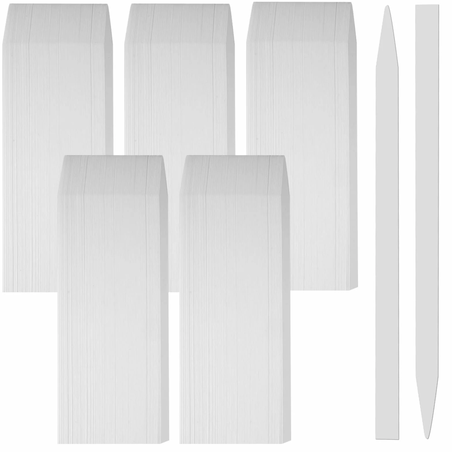 500 sztuk testowych pasków do perfum, 17 cm x 0,9 cm papier testowy do perfum, papier do testowania zapachów do zapisu, prostokątny papier aromaterapii do perfum, olejków eterycznych, dyfuzorów