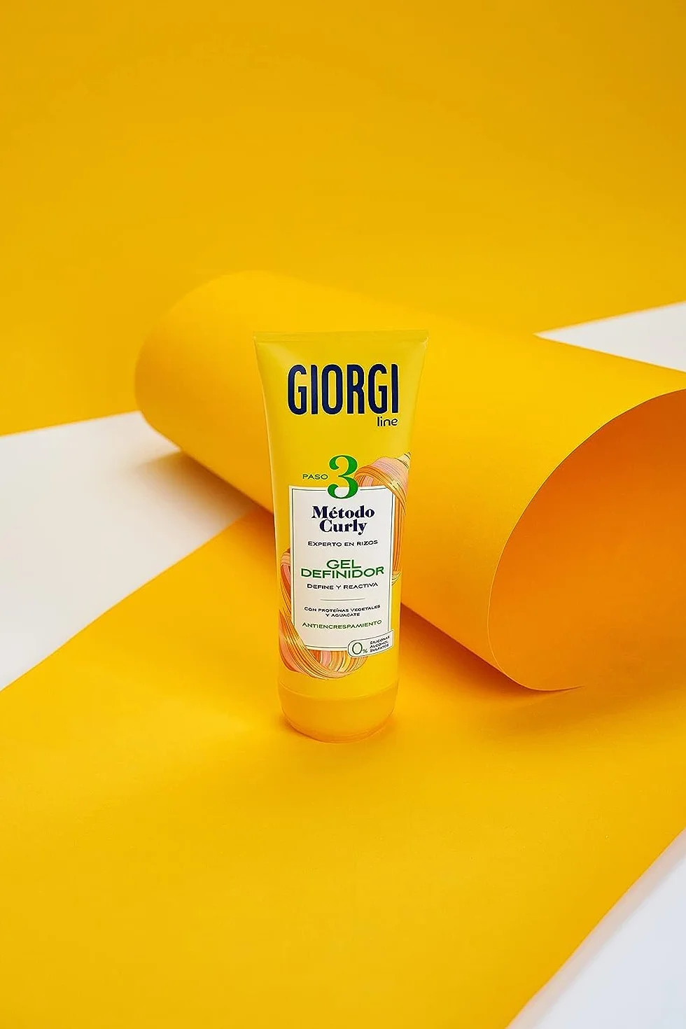 GIORGI Line - Zestaw startowy do metody Curly w 3 krokach | Zestaw upominkowy dla Spektakularne Loki, 0% Alkohol, 0% Silikony, 0% Siarczany, Z Białkiem Roślinnym i Awokado - 950 ml