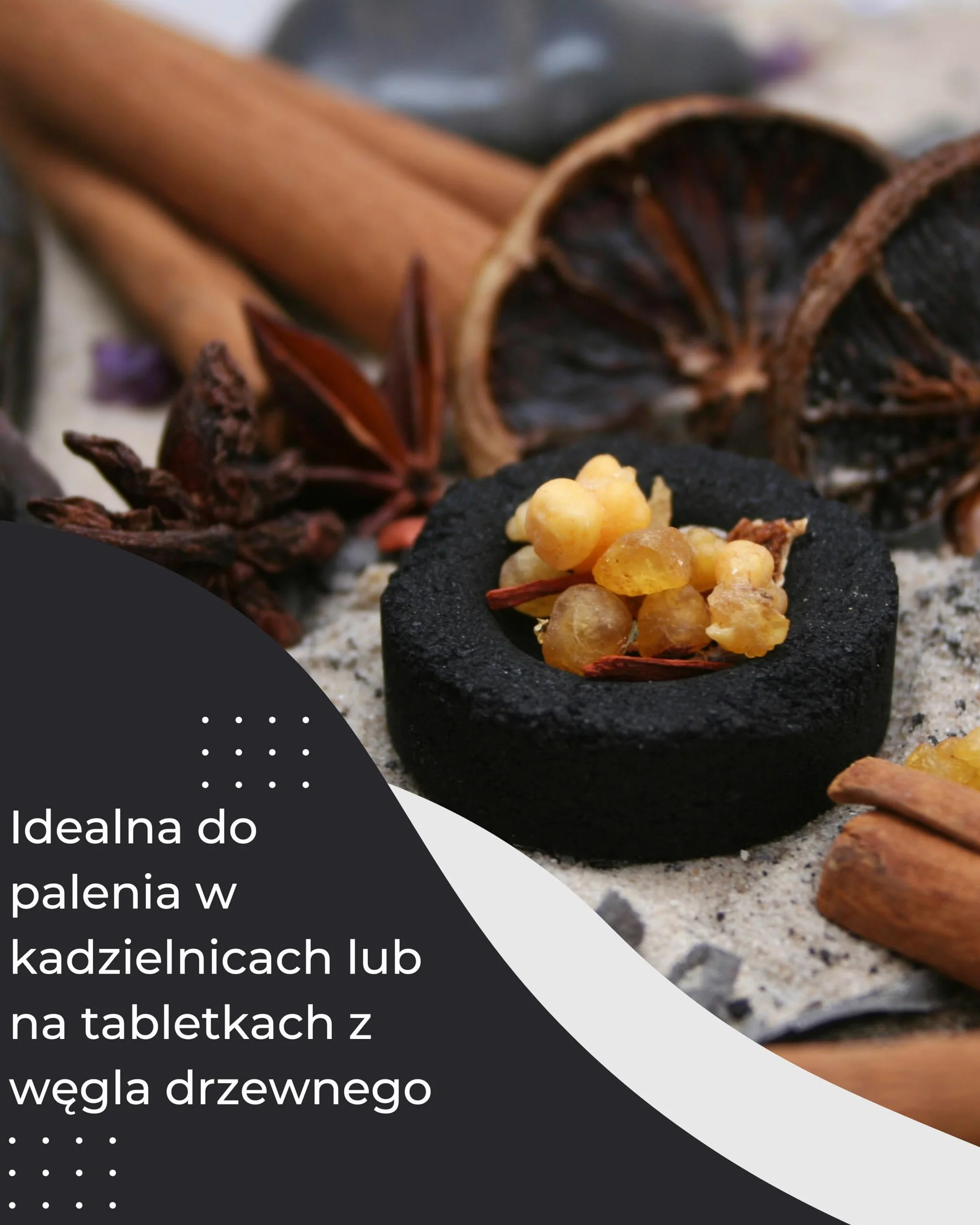 Żywica Naturalna Boswellia Papyrifera 50 g Kadzidło Olibanum Kościelne