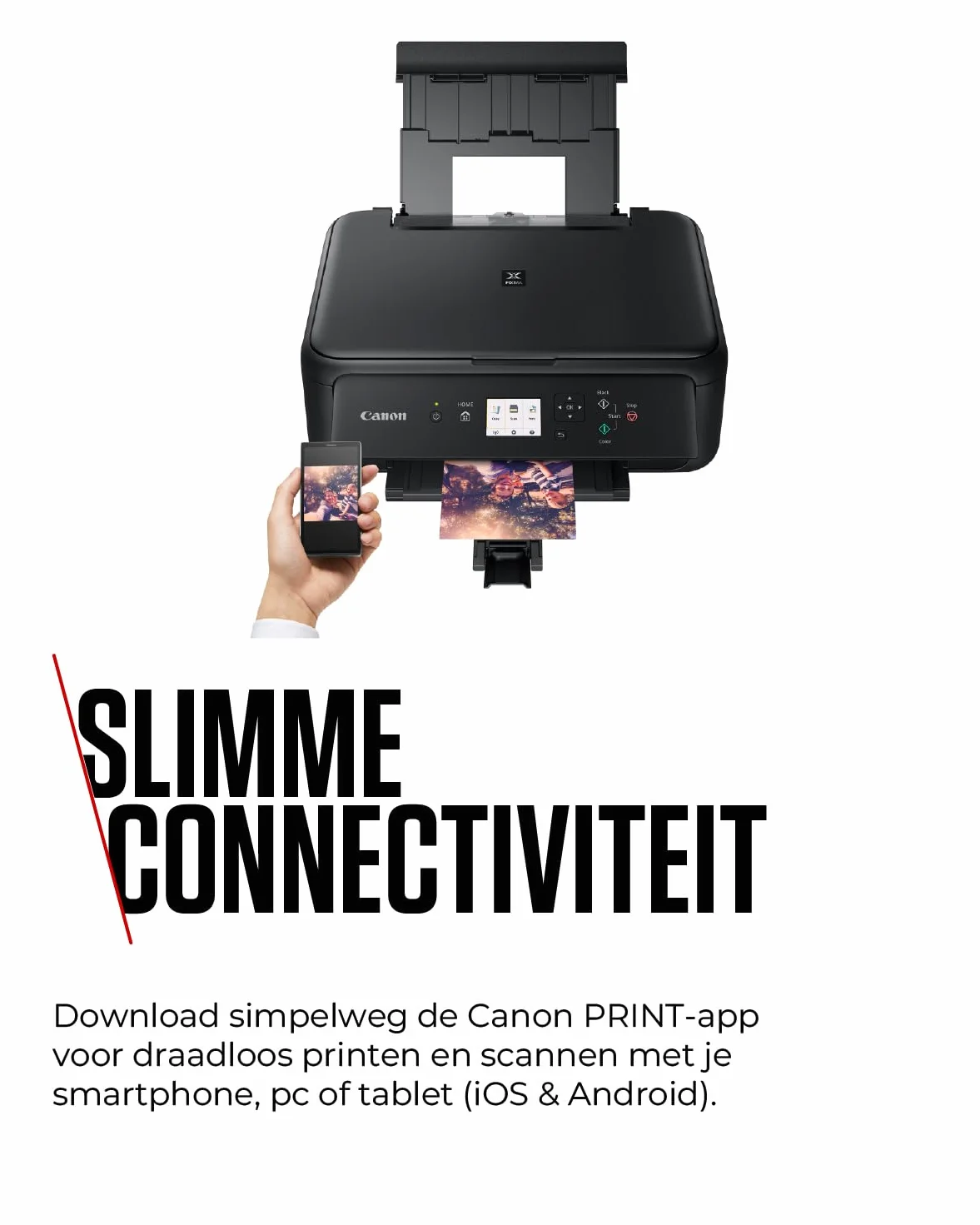 Canon 2228C006 PIXMA TS5150 Drukarka Wielofunkcyjna 31.5 x 14.7 x 42.5 cm, Czarny