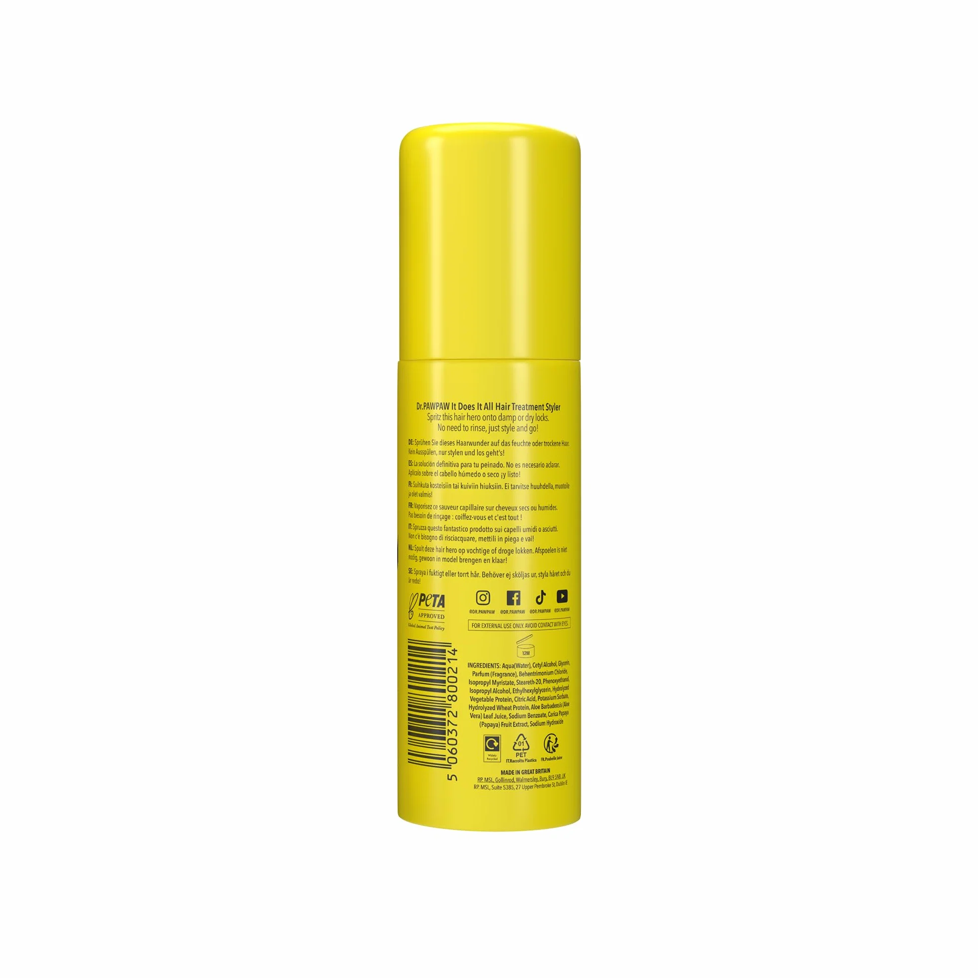 Dr PAWPAW 7 w 1 It Does It all Hair Treatment Styler, 1 x 150 ml