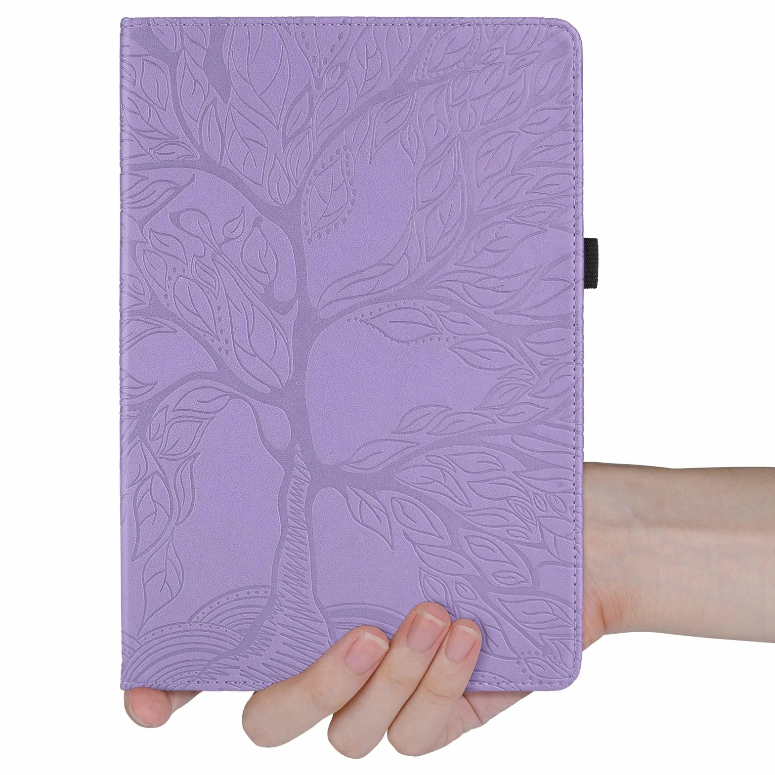 Kompatybilny Z Etui Na Tablet Lenovo Tab P11 Pro 11.2" 2nd Gen 2022 (TB-138FC/TB-132FU) Podstawka Obrotowa O 360 Stopni Składane Etui Na Tablet Wytłaczana Obudowa Tree Of Life(Mor)