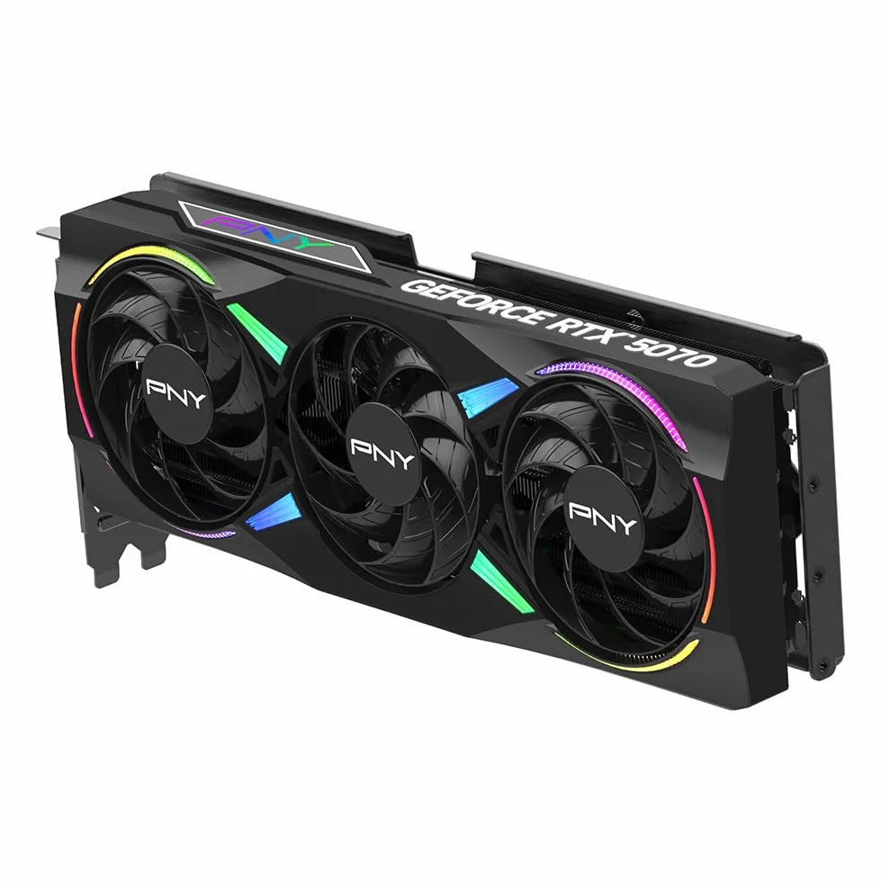PNY Karta graficzna GeForce RTX™ 5070 12GB ARGB OC DLSS 4