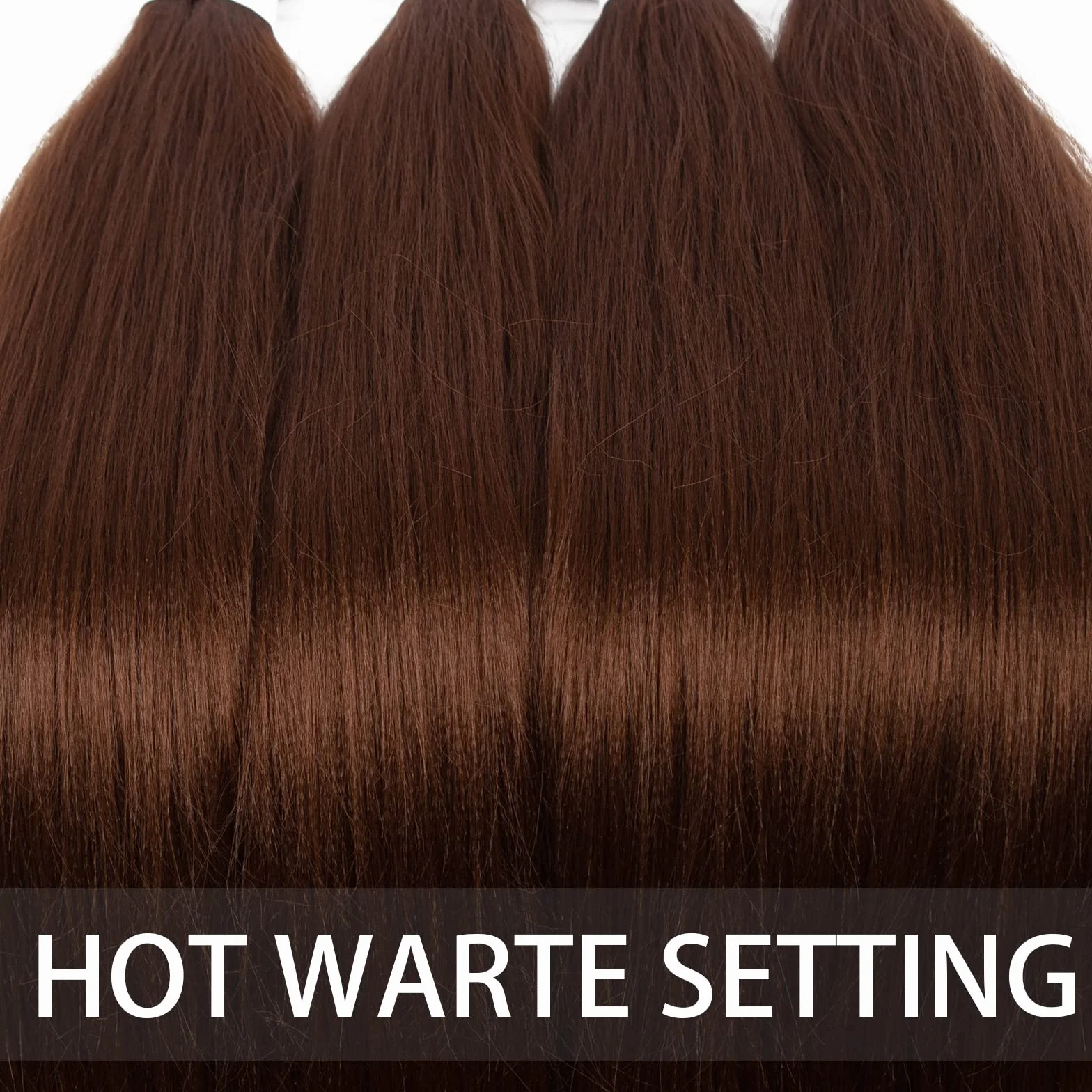 Professional Easy Crochet Braid Hair 66 cm 8 Opakowań Hot Water Setting Soft Synthetic Braiding Extension for Twist Senegalese Crochet Hair