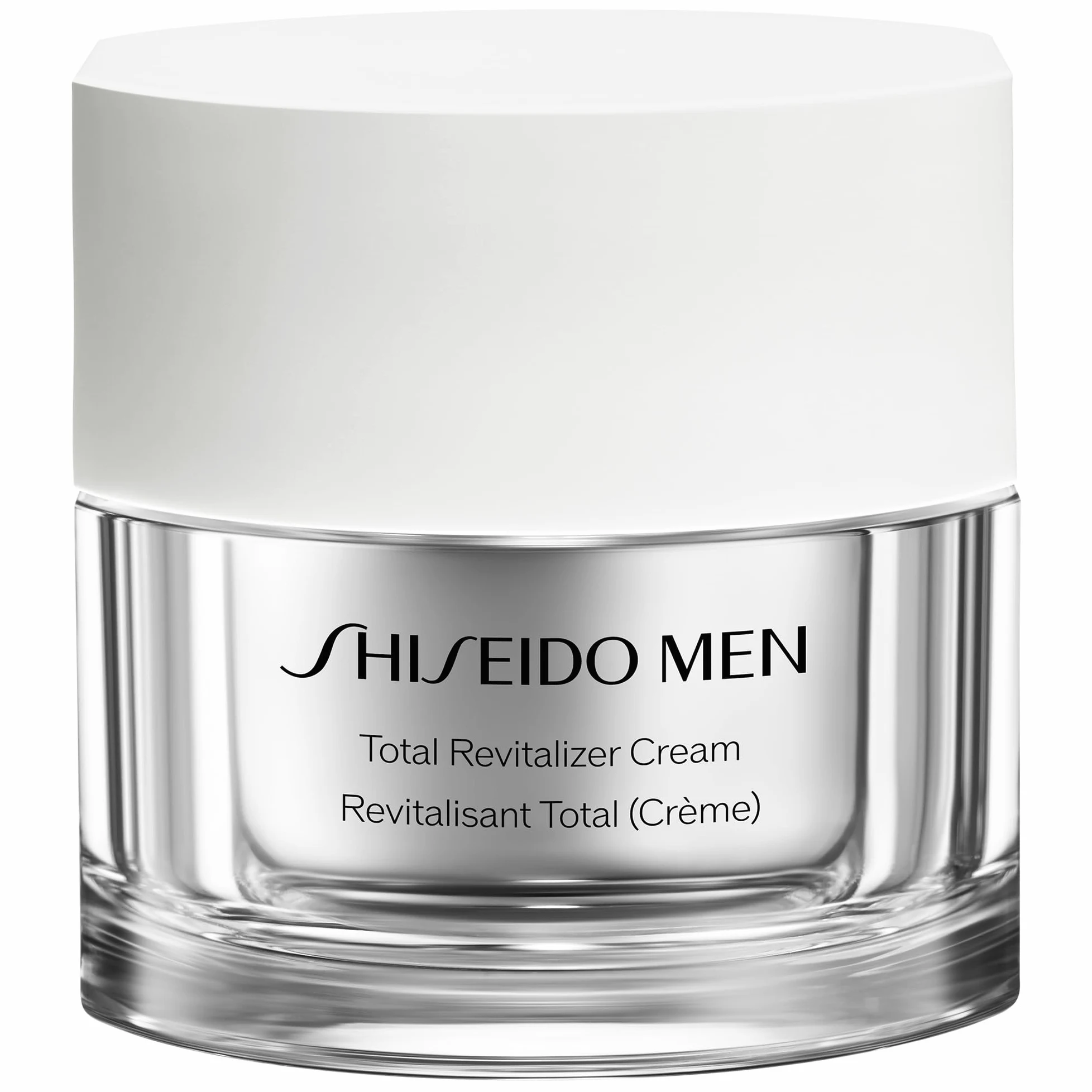 Shiseido, Krem Odżywiający Całkowity Mężczyzna, 50 ml | Anti-Aging High Performance Moisturiser I Wygładzający krem przeciwzmarszczkowy do twarzy dla mężczyzn