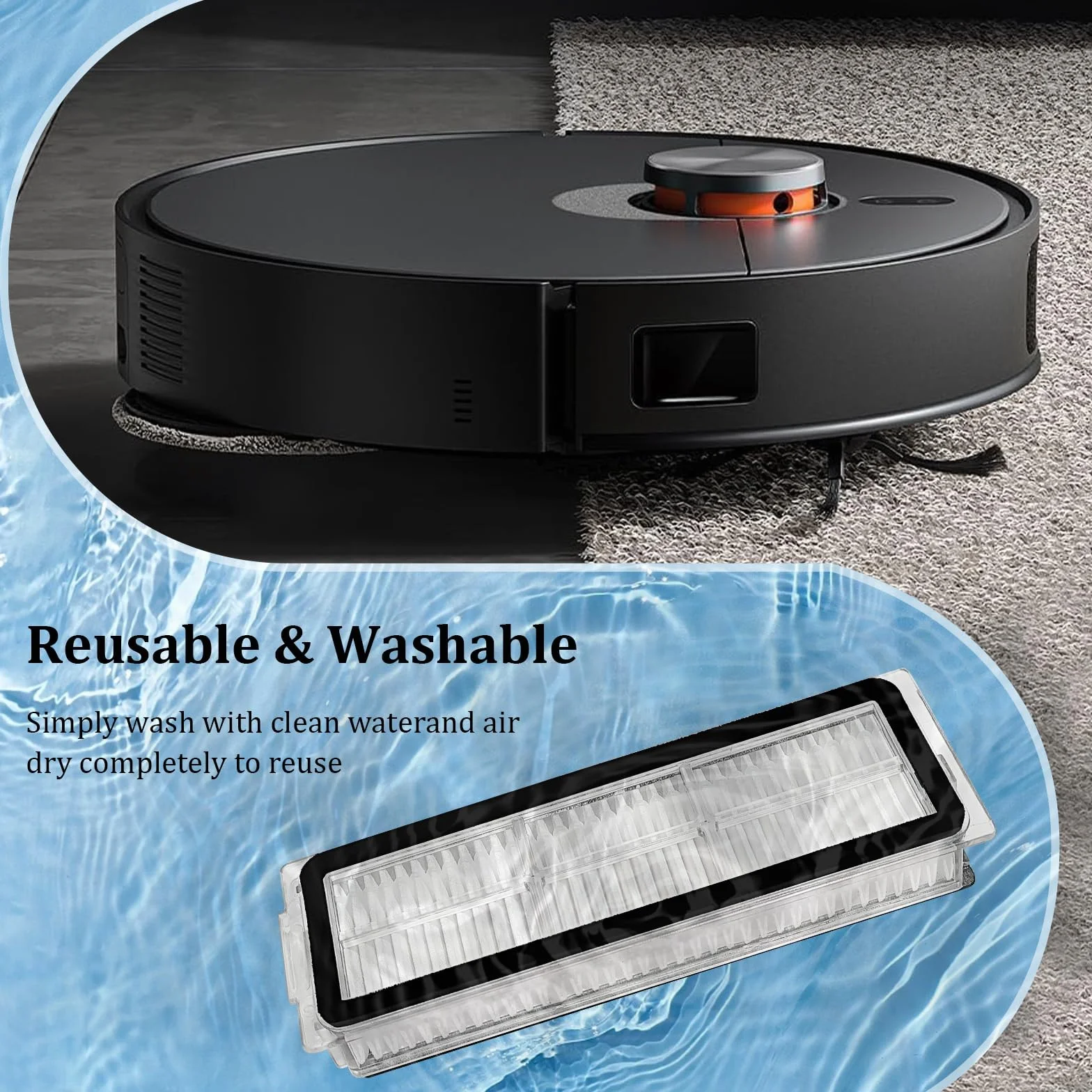Filtr HEPA do odkurzacza Xiaomi X20 Max X20 Pro Robot Vacuum 5 5Pro