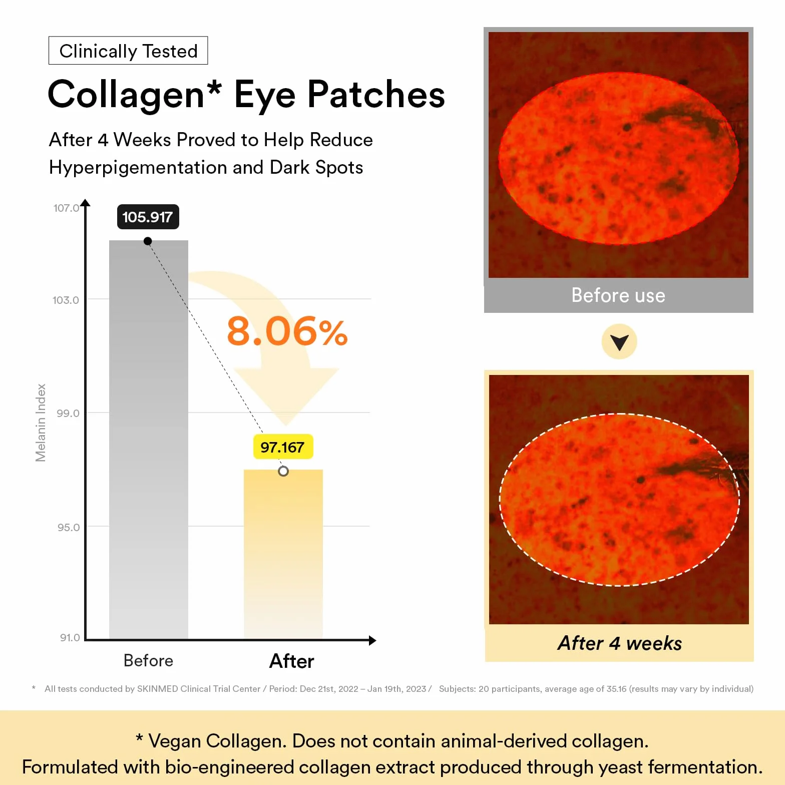 ABIB Collagen Eye Patch Jericho Rose Jelly 60 pcs - Maska pod oczy z kolagenem i różą Jericho