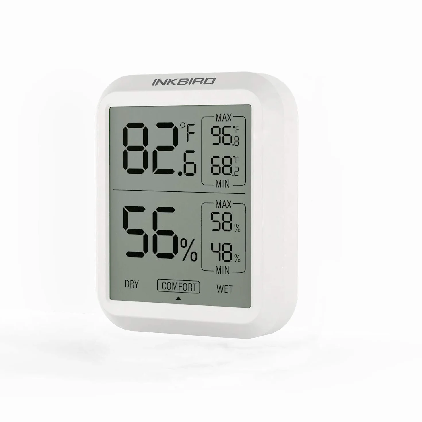 Inkbird ITH-20 Cyfrowy termometr higrometrowy LCD wewnętrzny zewnętrzny
