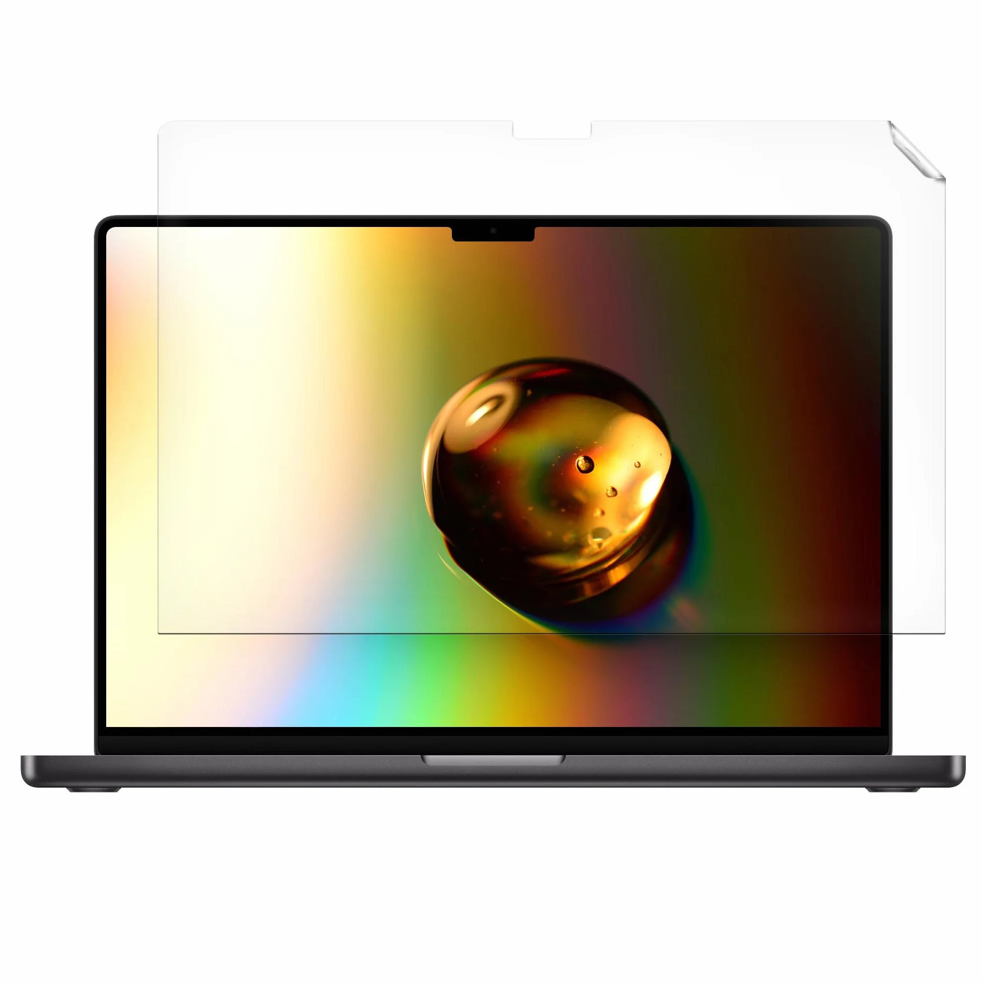 kwmobile Ochraniacz kompatybilny z Apple Macbook Pro 16.2 2024 M4 A3403 / A3186 - Matowa, przeciwodblaskowa folia ochronna na ekran