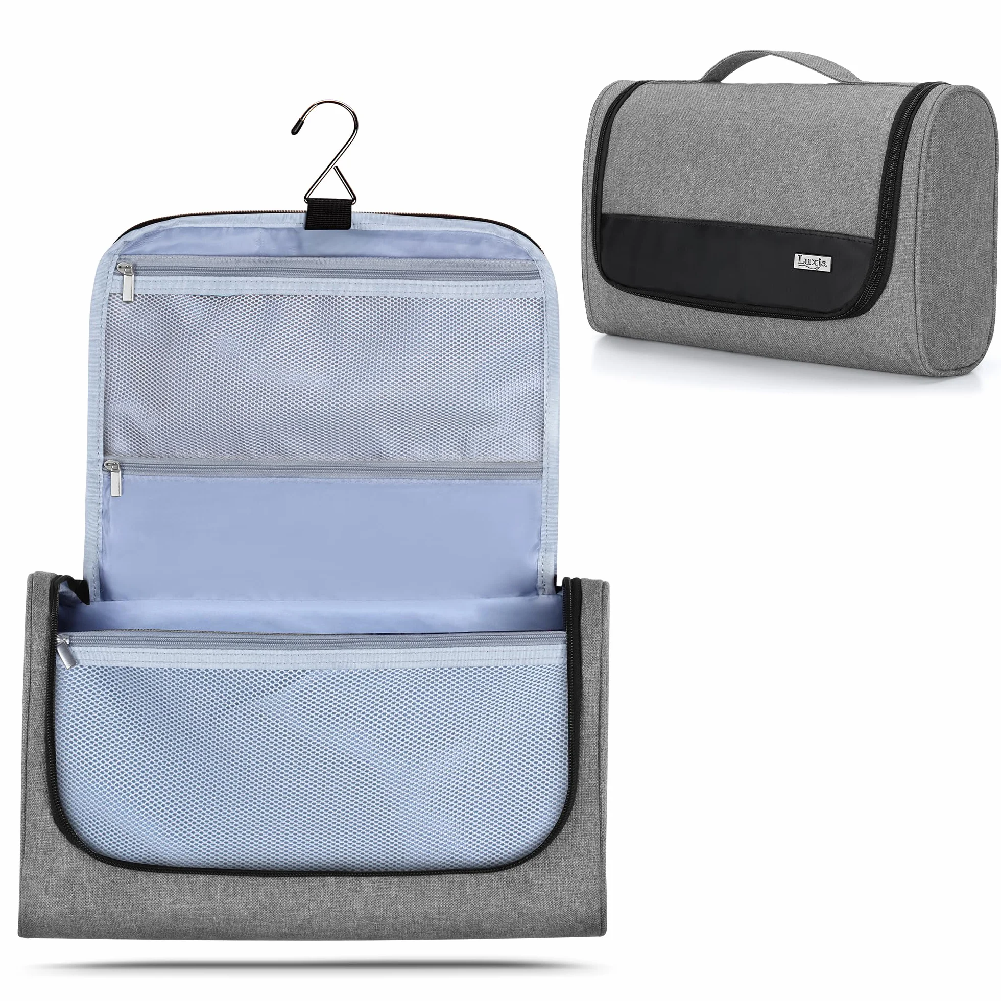 Luxja Aufbewahrungstasche für Airwrap Styler, Reisetasche für Airwrap Styler und Zubehör, Szary