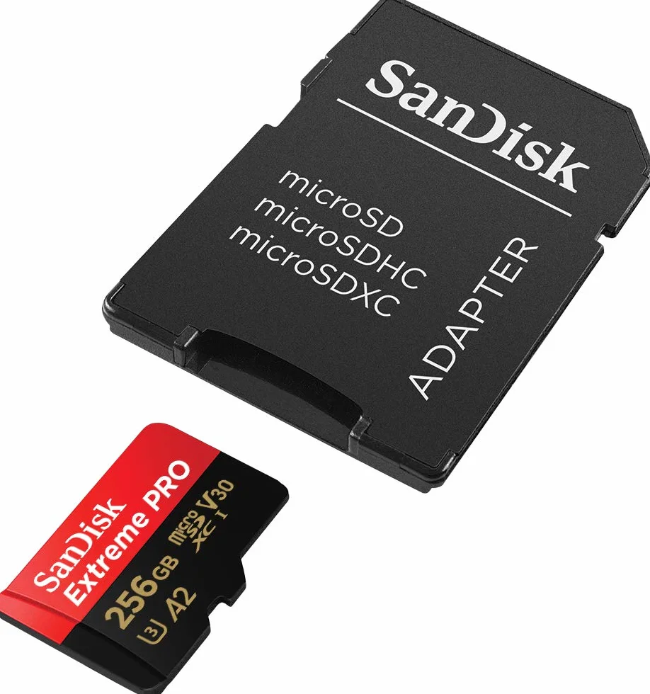 Sandisk Extreme Pro SDSQXCD-256G-GN6MA Karta Pamięci Microsd, Czarny, 256 GB