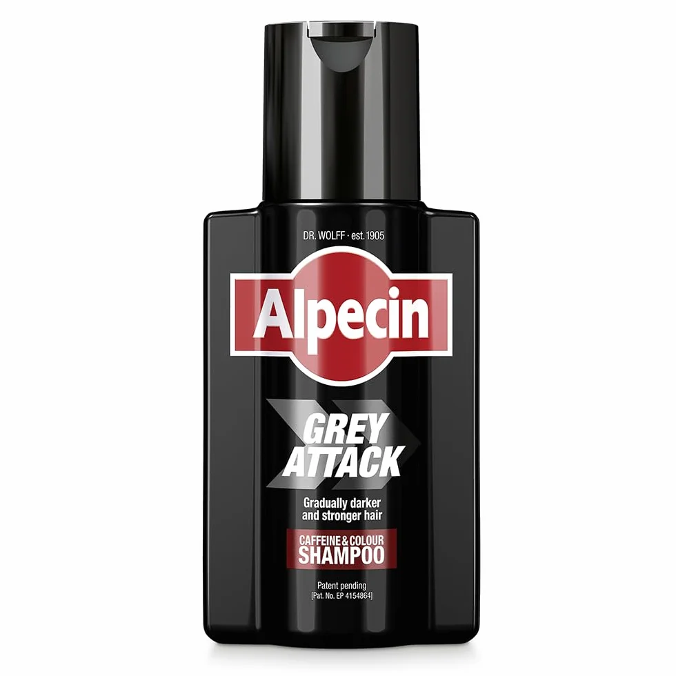 Alpecin Grey Attack Caffeine & Colour szampon dla mężczyzn 1 x 200 ml
