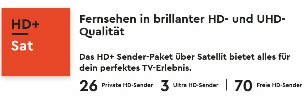 HD+ GmbH Karta HD Plus HD+ na 12 Miesięcy, Czarna