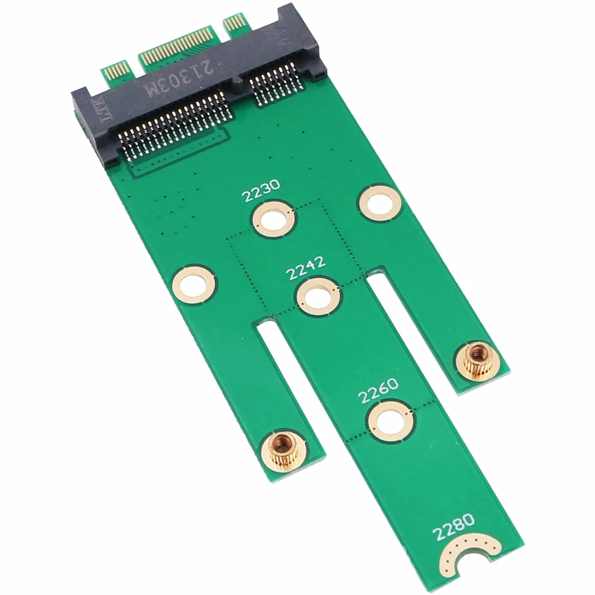 MSATA Adapter MSATA na M2 SSD Adapter Card M2 B&M Klucz Interfejs Dysk twardy Konwerter Board