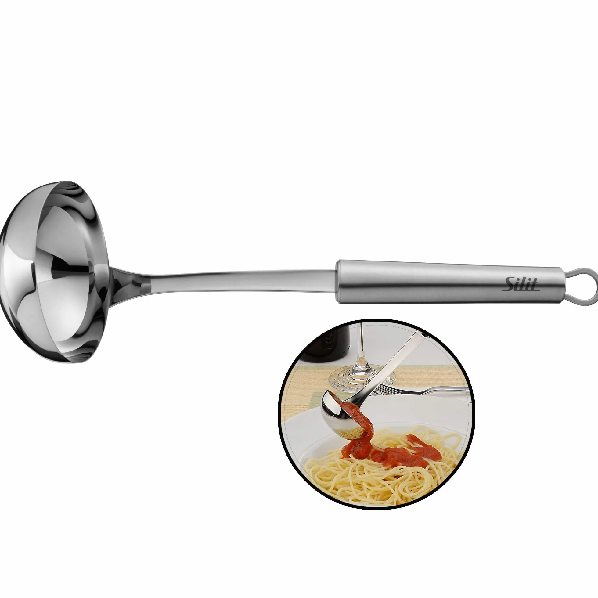 Silit Classic Line chochla do zupy 30 cm stal nierdzewna polerowana