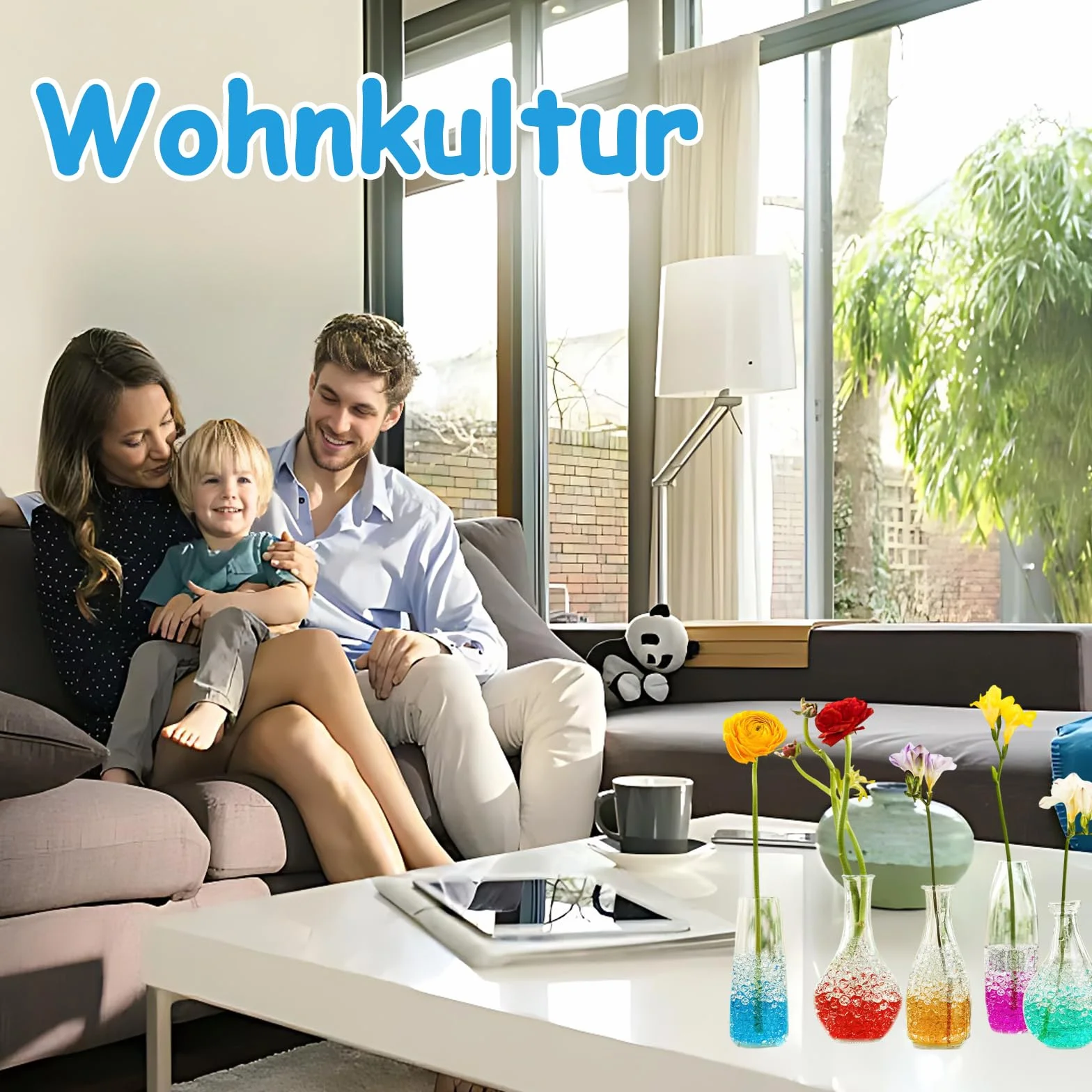 Kolorowe koraliki żelowe 60 000 szt. DIY nietoksyczne do wazonu dekoracji