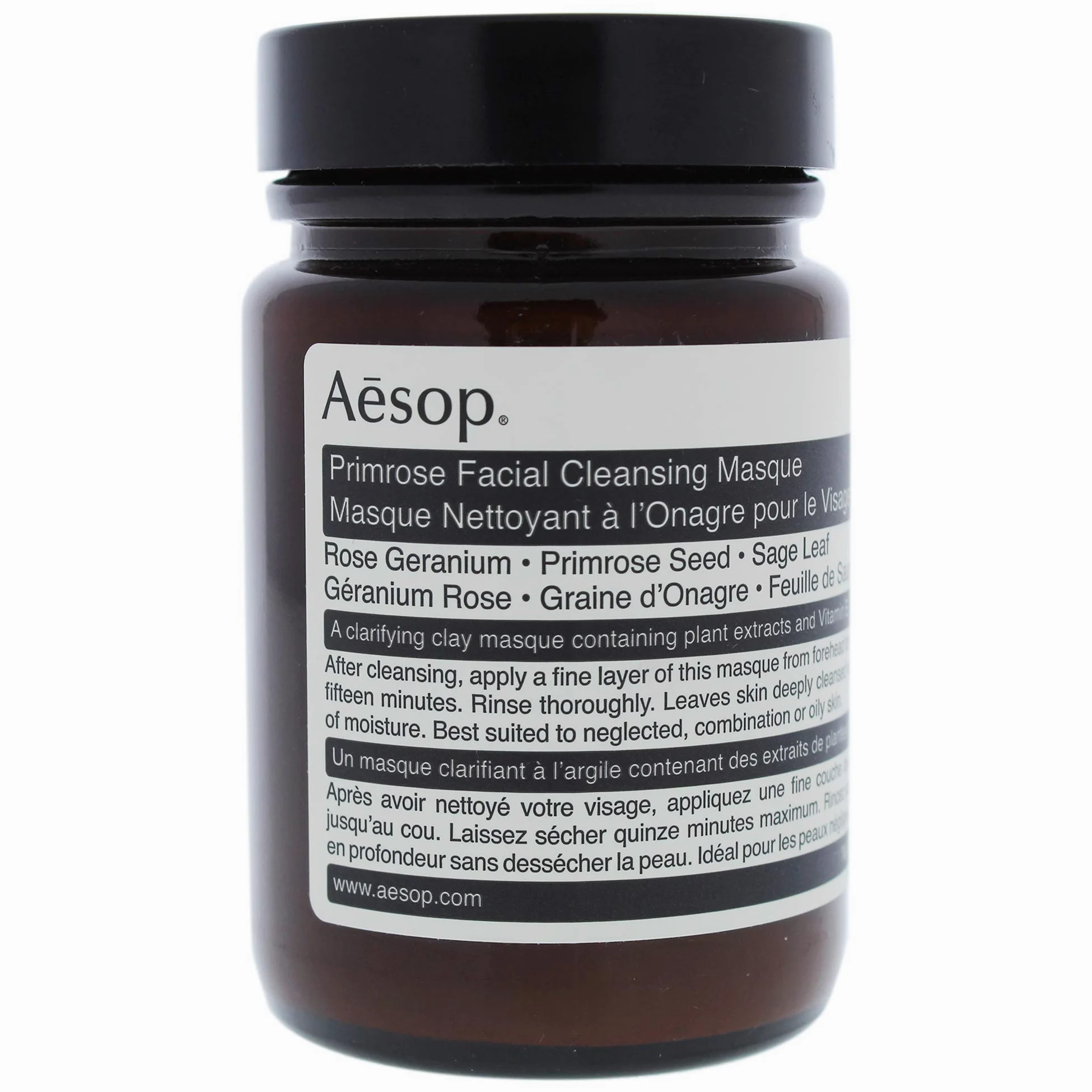 Aesop Primrose maseczka oczyszczająca do twarzy, 120 ml