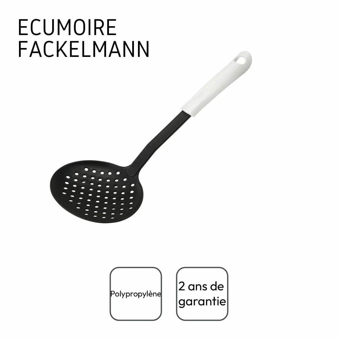 Fackelmann Skimmer Arcadalina czarny biały 33,4 cm