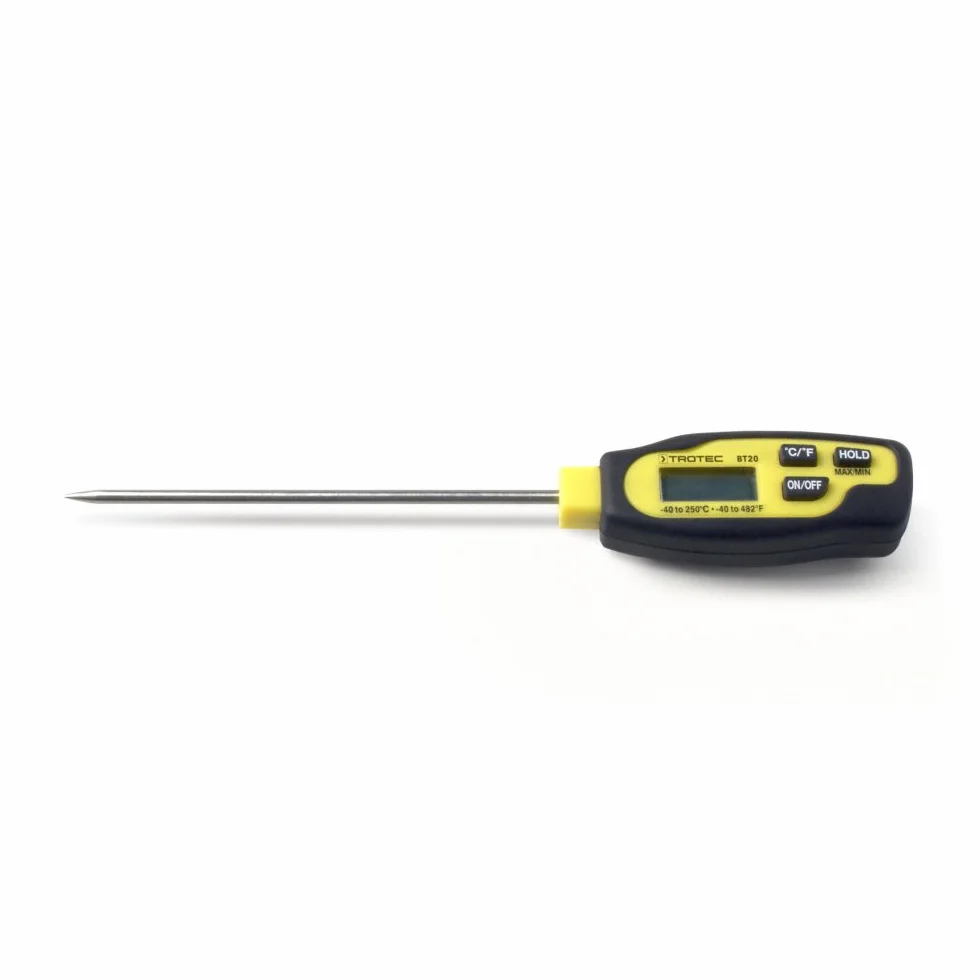 TROTEC BT20 cyfrowy termometr kuchenny zakres pomiaru -40°C do +250°C