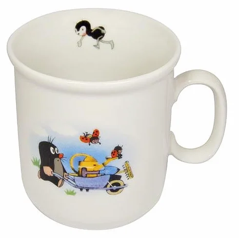 Thun Filiżanka Krecik porcelana biała 8x42438x42529 cm