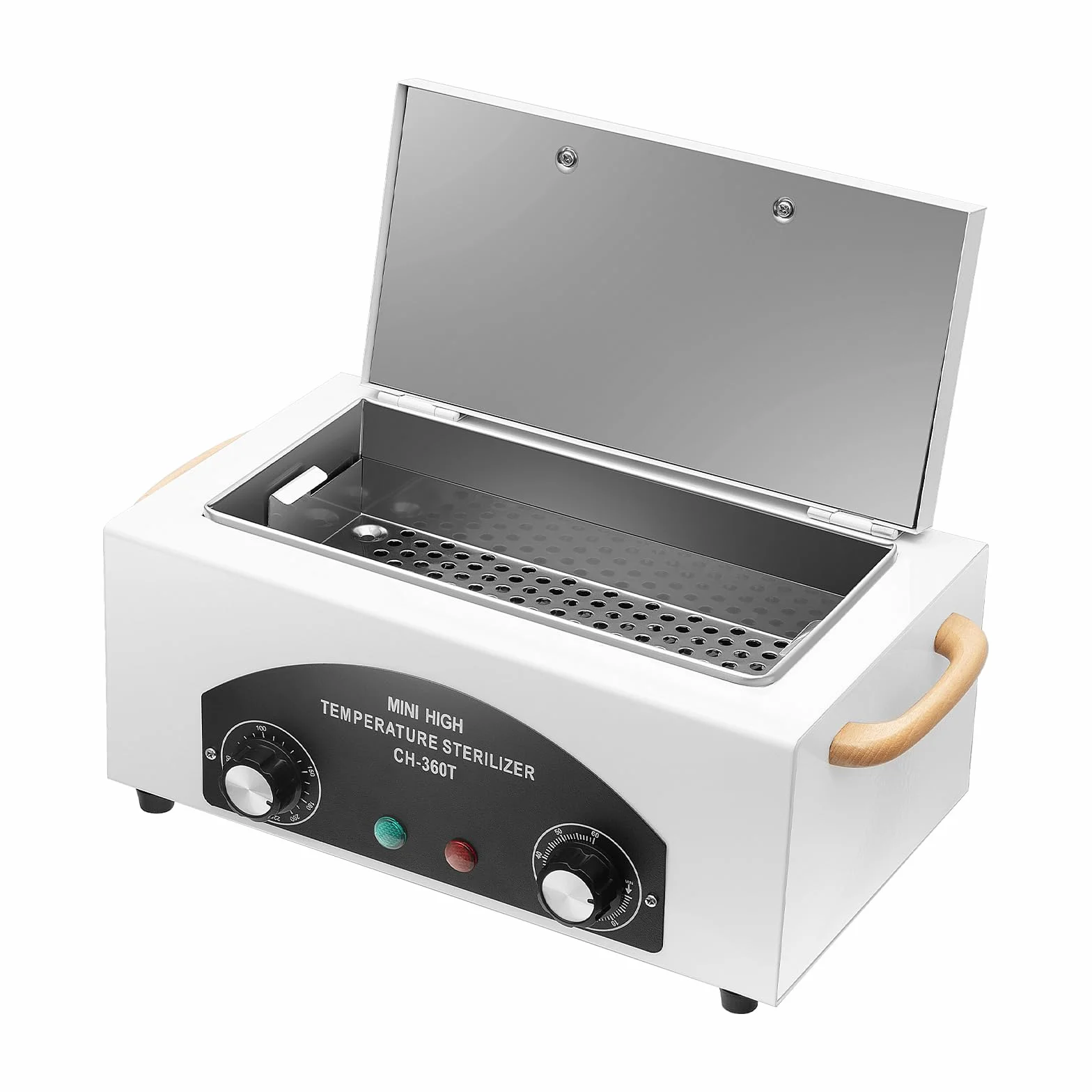 Sterylizator na gorące powietrze, 300 W, sterylizator do paznokci, sterylizator do paznokci, sterylizator do autoklawu, sterowanie temperaturą, czasem, do manicure, narzędzi kosmetycznych, sztućców