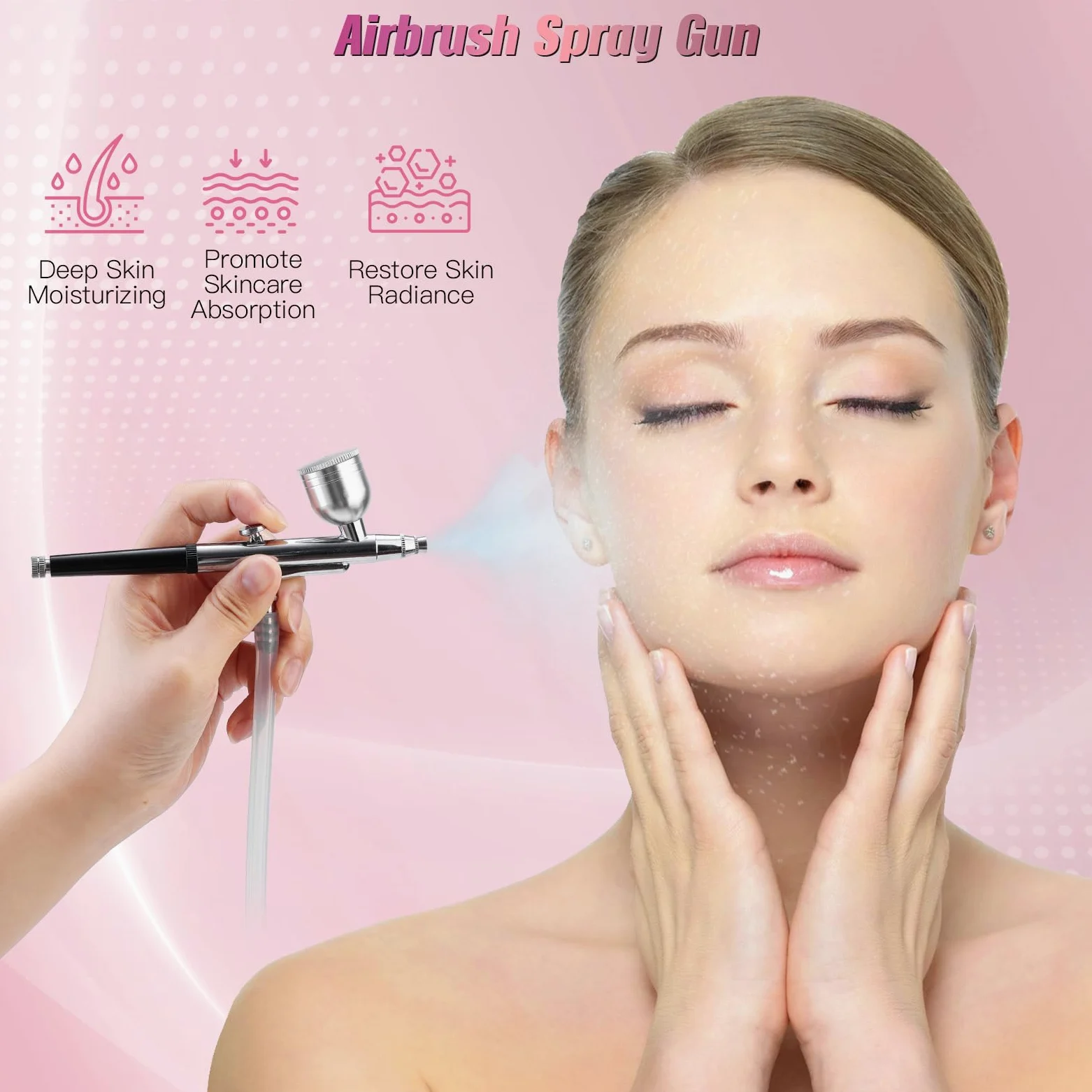 Profesjonalne urządzenie do dermabrazji, 3 w 1 Urządzenie do mikrodermabrazji diamentowej mikrodermabrazja, peeling twarzy, profesjonalny sprzęt kosmetyczny do użytku domowego