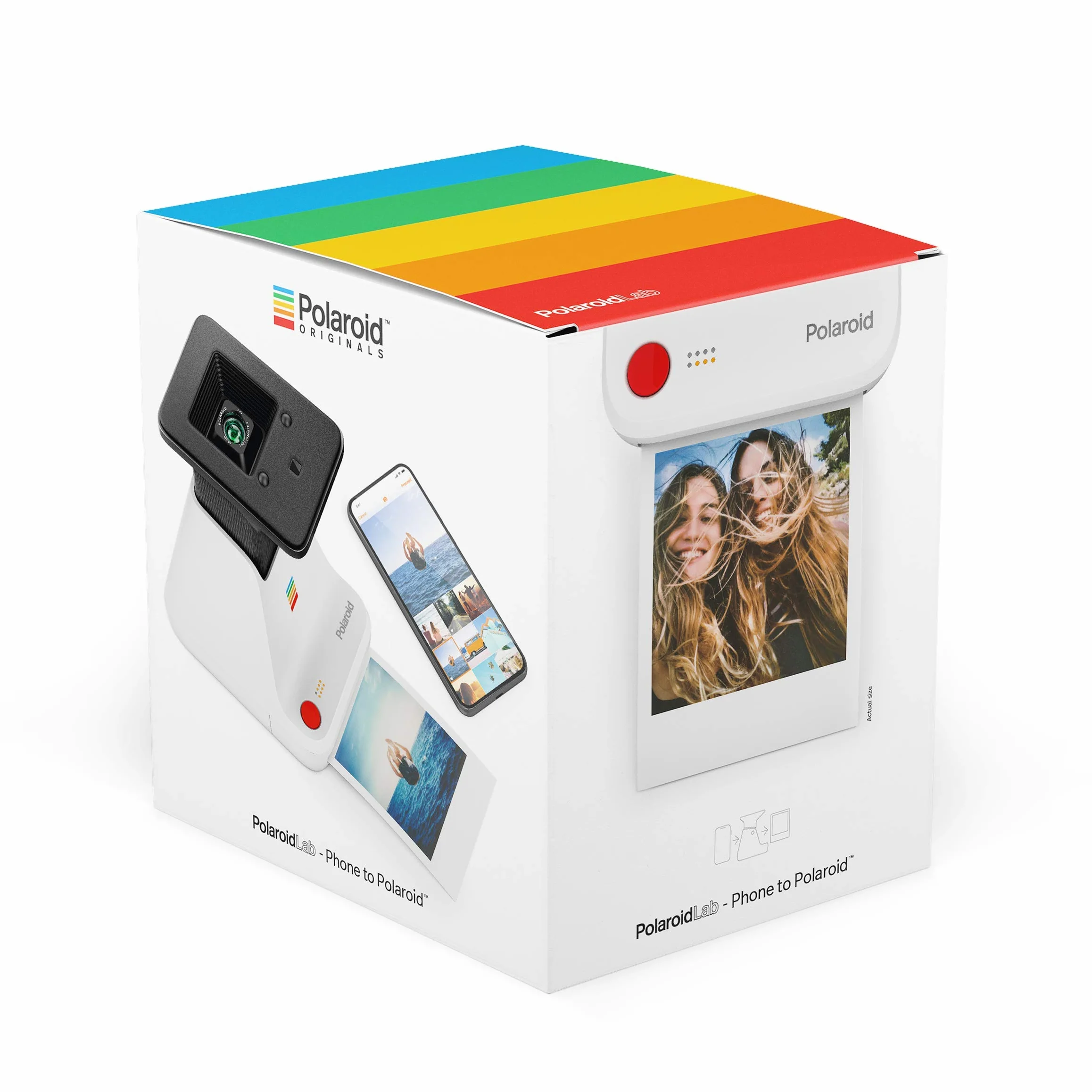 Polaroid Lab drukarka natychmiastowa - biała - 9019