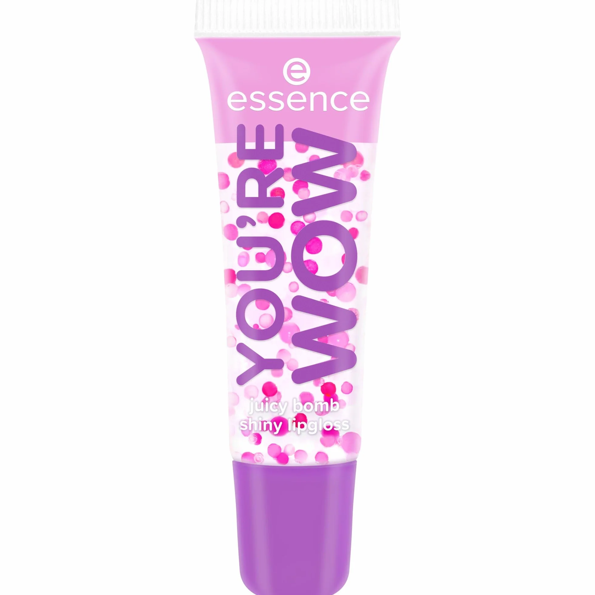essence Błyszczyk do ust YOU’RE WOW juicy bomb, natychmiastowy wynik, błyszczący (10ml)