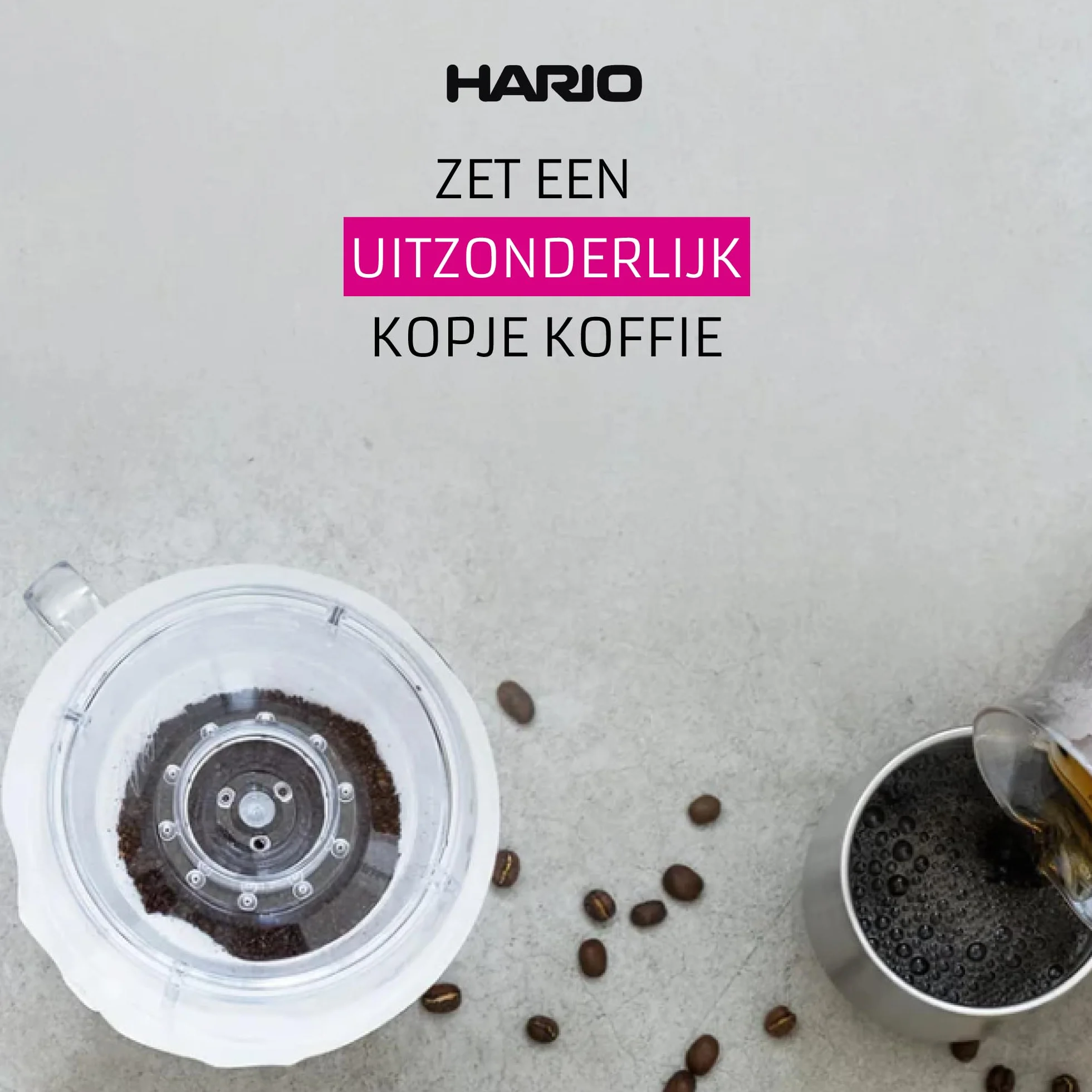 HARIO VDCR-02-W V60 przezroczysty ociekacz 02 ceramiczny, biały, 1-4 filiżanki, kawa, kapanie ręczne, wyprodukowano w Japonii