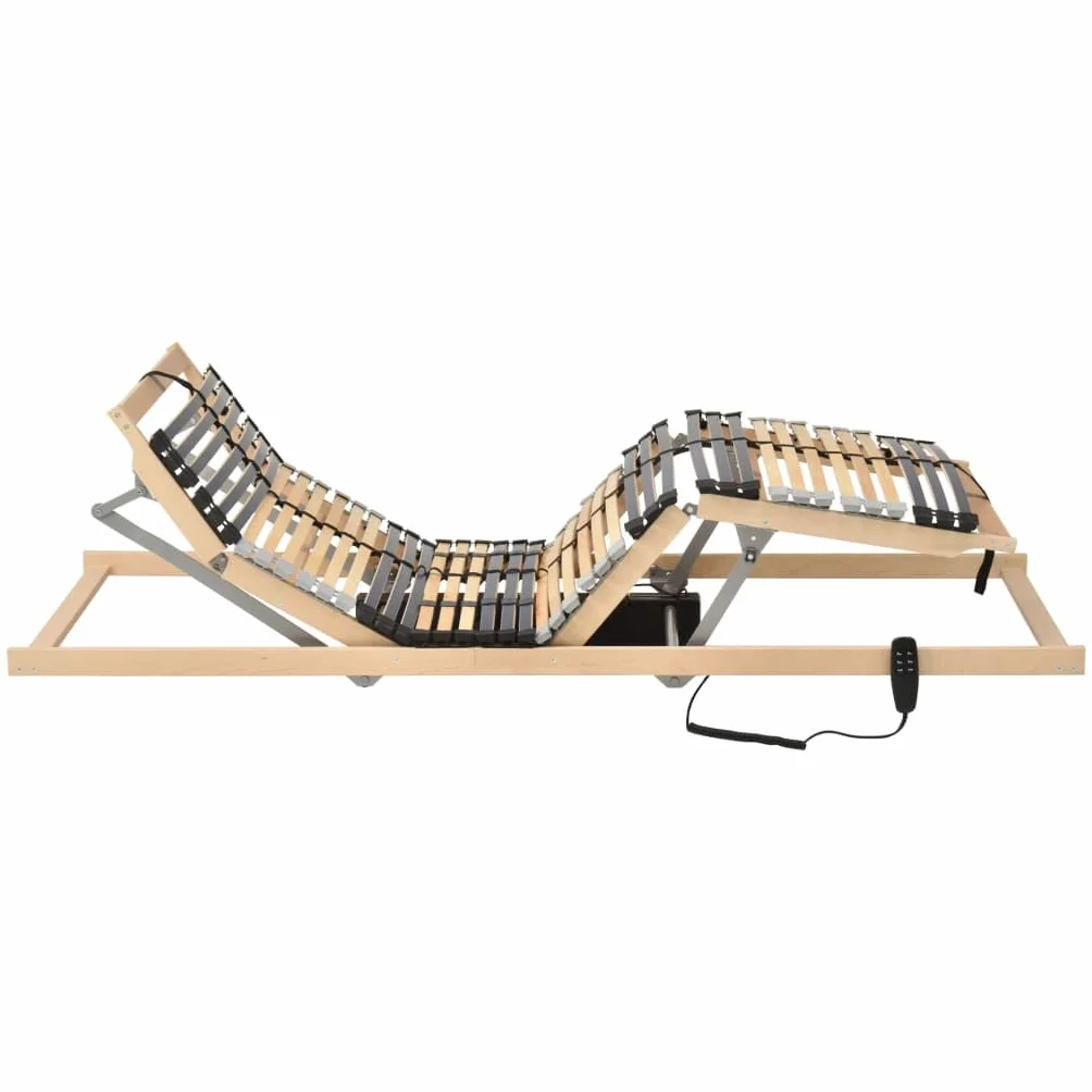 vidaXL Elektryczny stelaż do łóżka 80x200 cm 7 stref 42 listwy