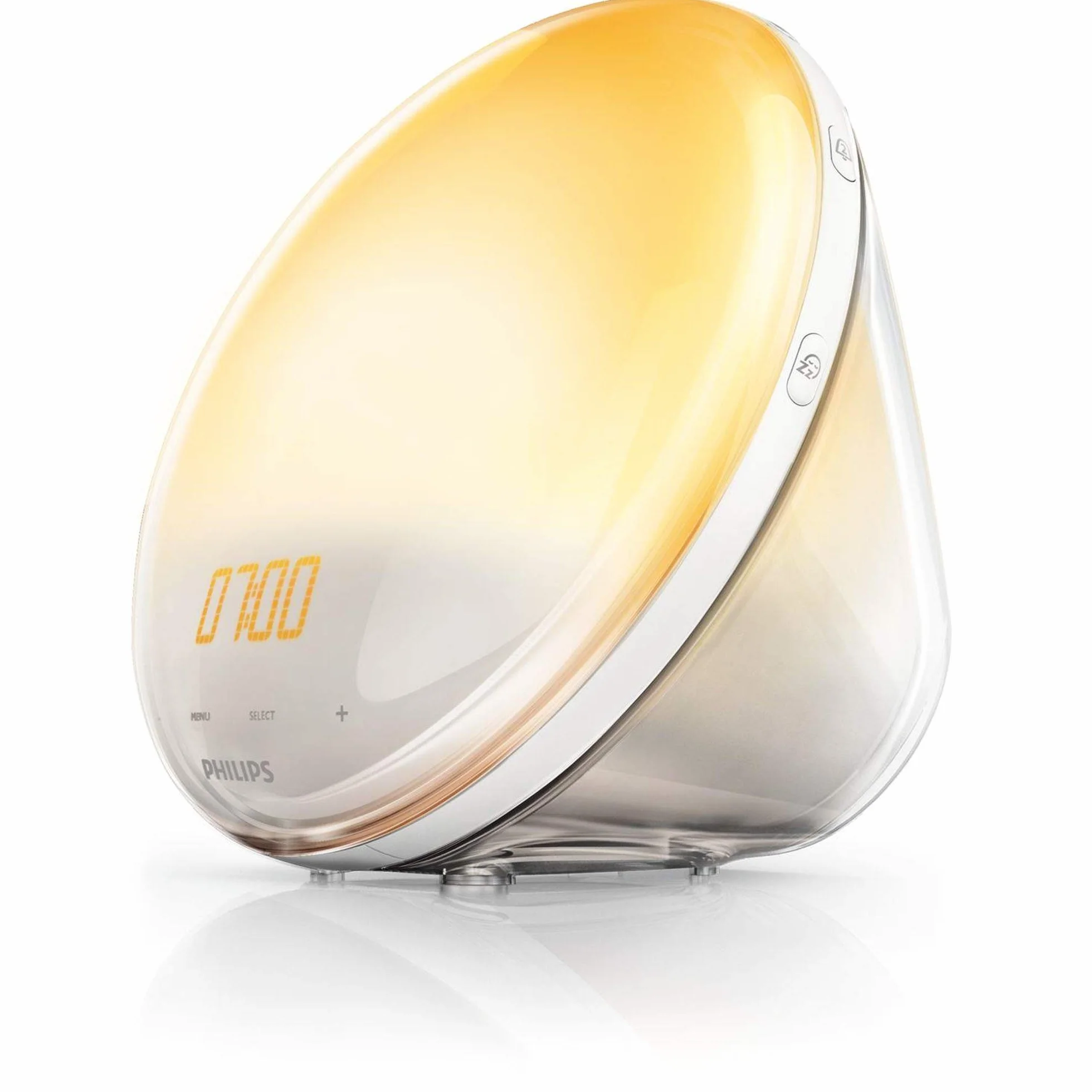 Philips Budzik ze Światłem Dziennym 300 Luks Biały