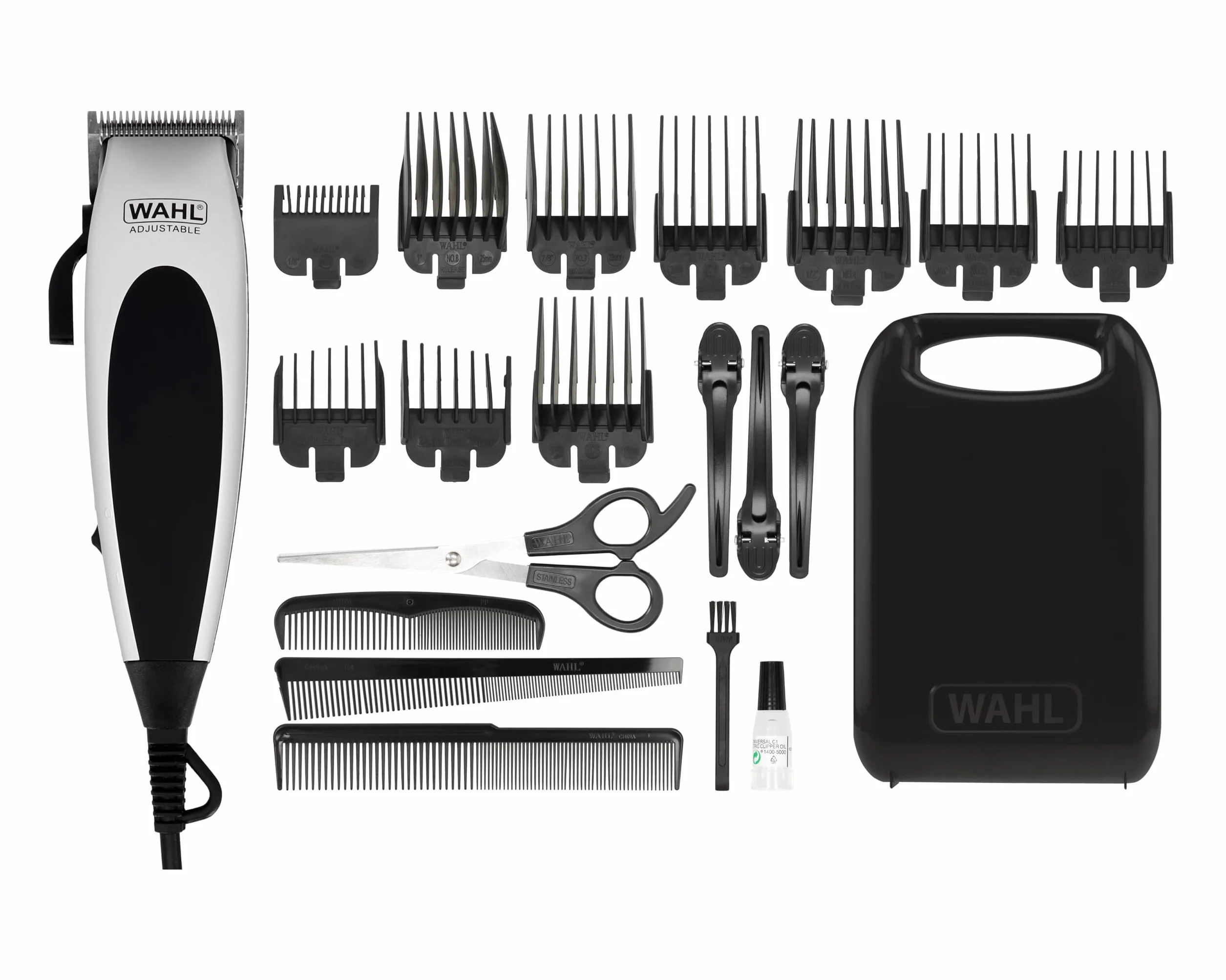Wahl Home Pro 22-częściowy zestaw do strzyżenia włosów 9243-2216