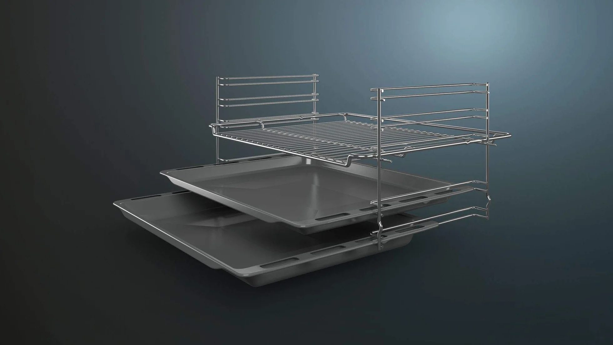 Siemens HK9S5A240 iQ500 wolnostojąca kuchenka elektryczna 60 cm stal nierdzewna ecoClean cookControl10