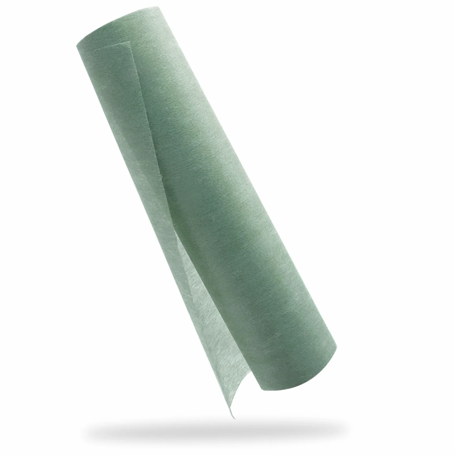 Bieżnik stołowy z włókniny, 30 cm x 25 m, dekoracyjny bieżnik na stół, na chrzest, komunię, urodziny, wesela i imprezę, eukaliptus zielony