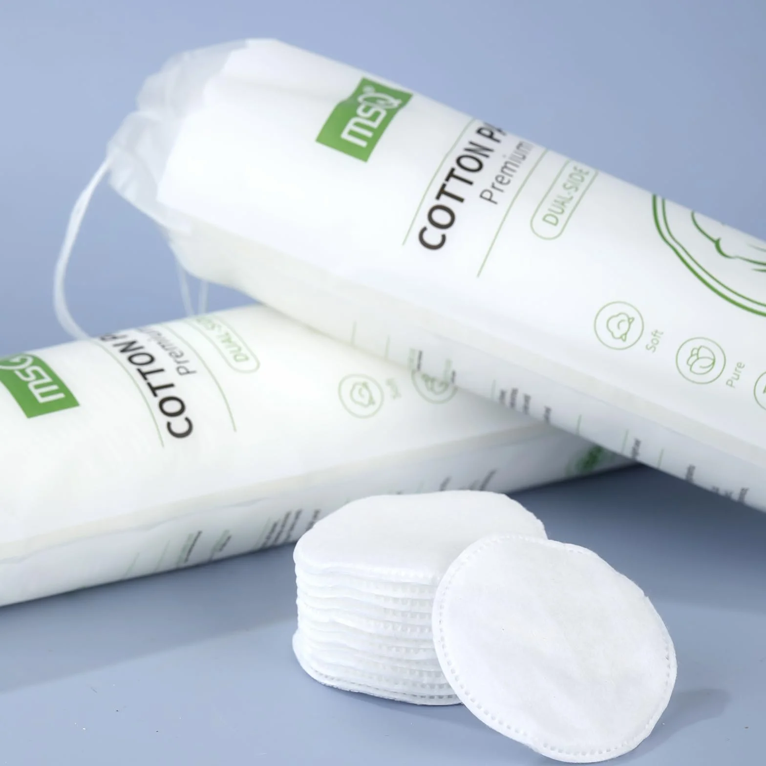 100% certyfikowanej bawełny waciki Lint Free 300 sztuk MSQ