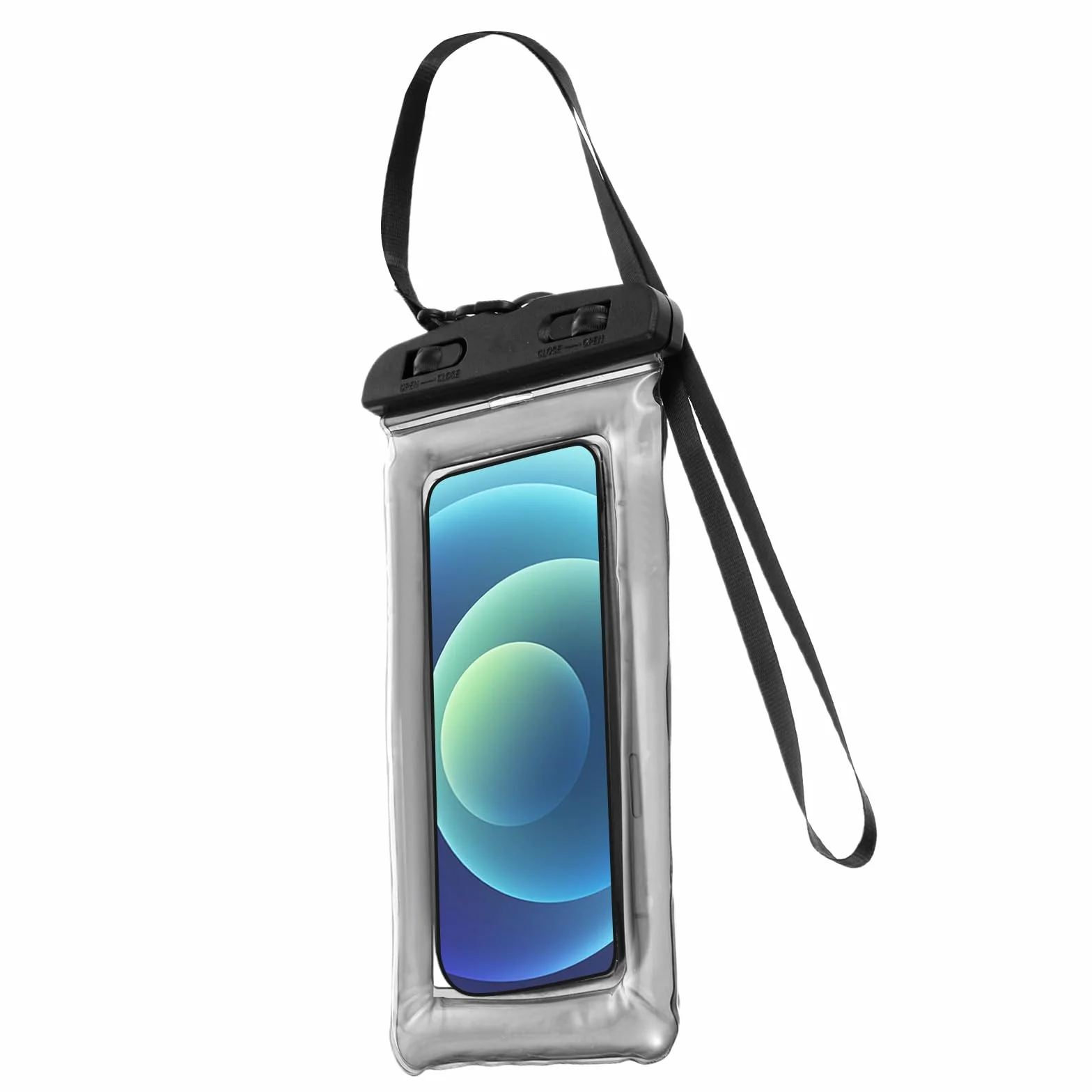 wodoszczelne etui na telefon pływające uniwersalne wodoodporne etui na telefon ze smyczą podwójna przestrzeń wodoodporna torba na telefon komórkowy Dry Bag Case kompatybilny na plażę wakacje
