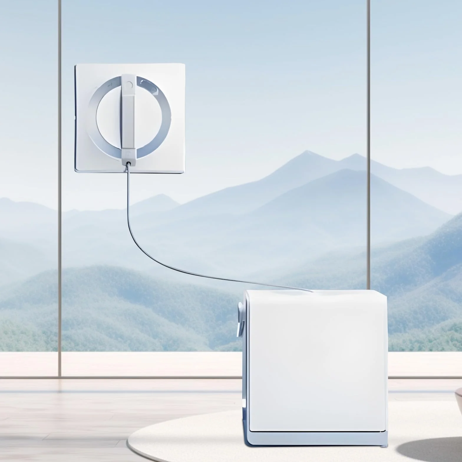 ECOVACS WINBOT W2S/W2S Omni ściereczki z mikrofibry do mycia okien, 8 sztuk