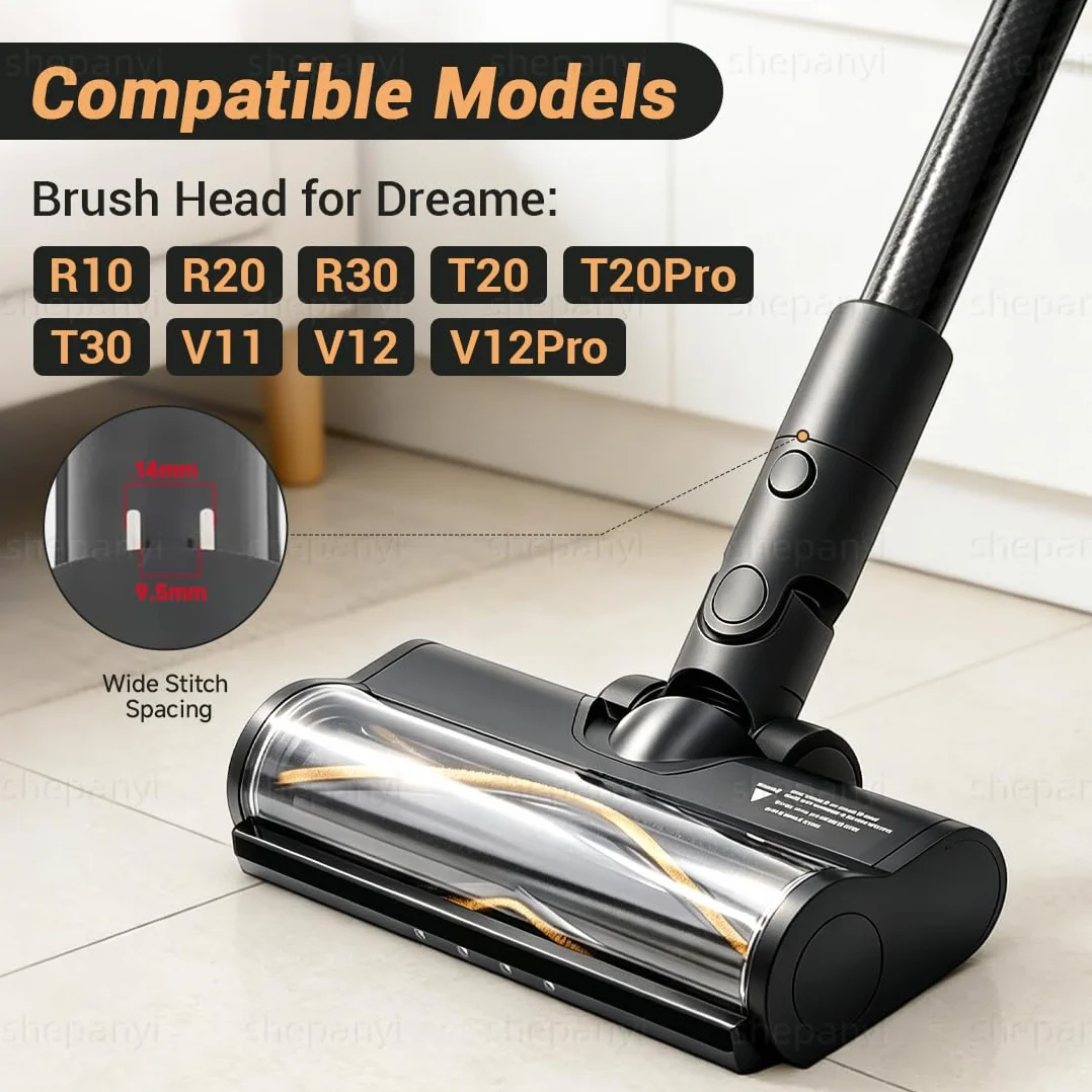Szczotka do Dreame R20, T20, T30, R30, V12, V12, Pro, T20 pro V11SE R10