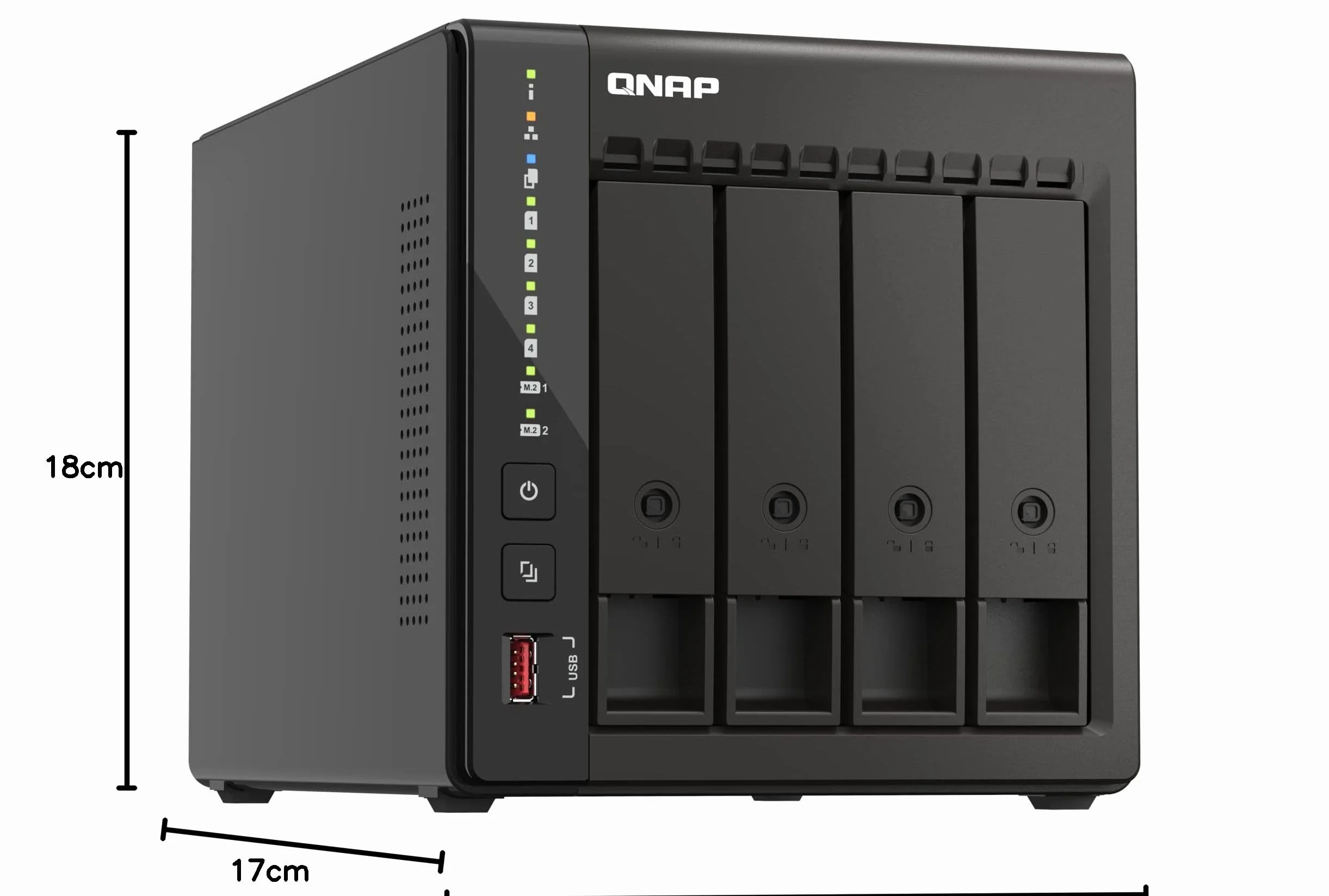 Qnap Systems TS-453E-8G 4 Bay 8 GB DDR4