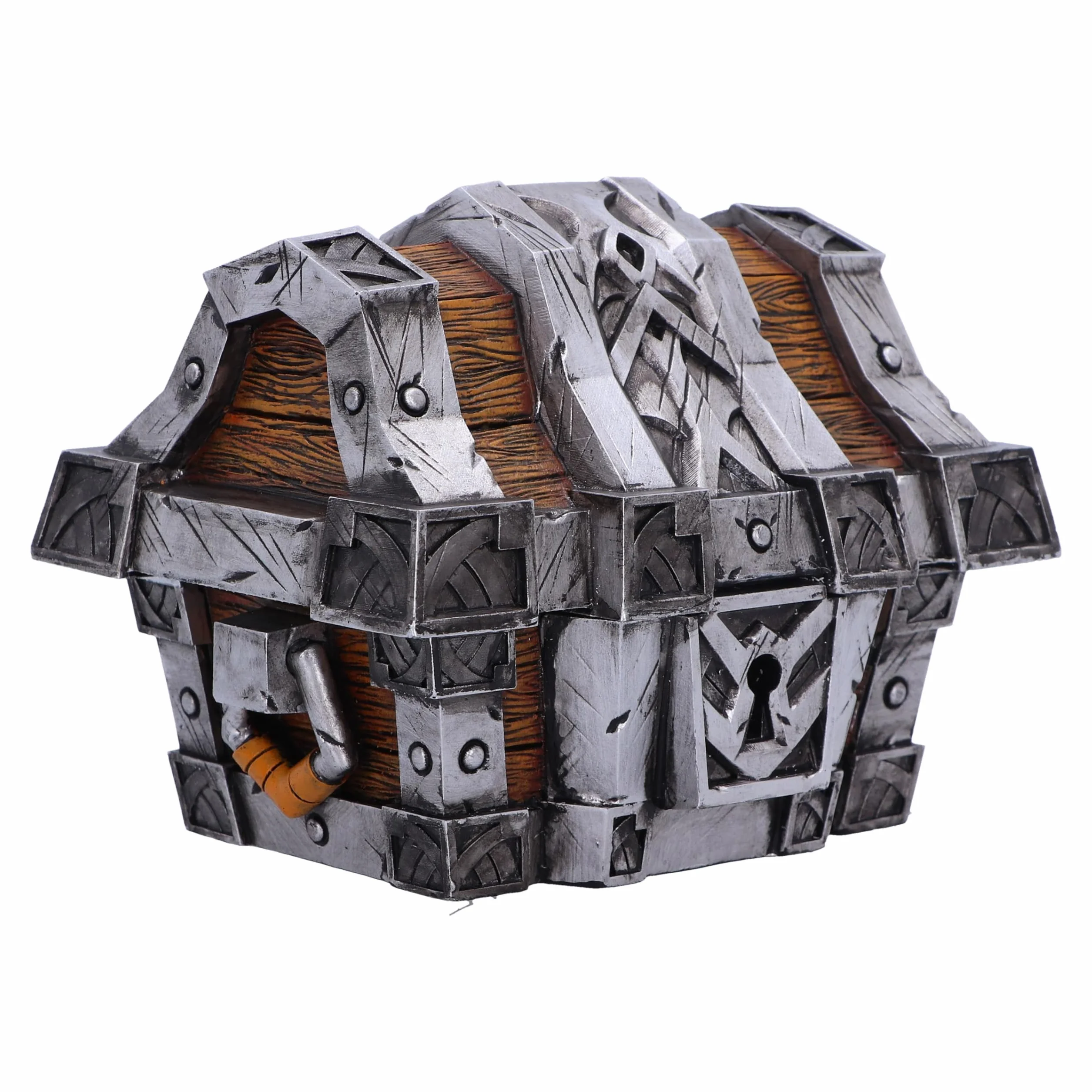 Nemesis Now World of Warcraft Srebrna skrzynia skarbów 10,5 cm żywica